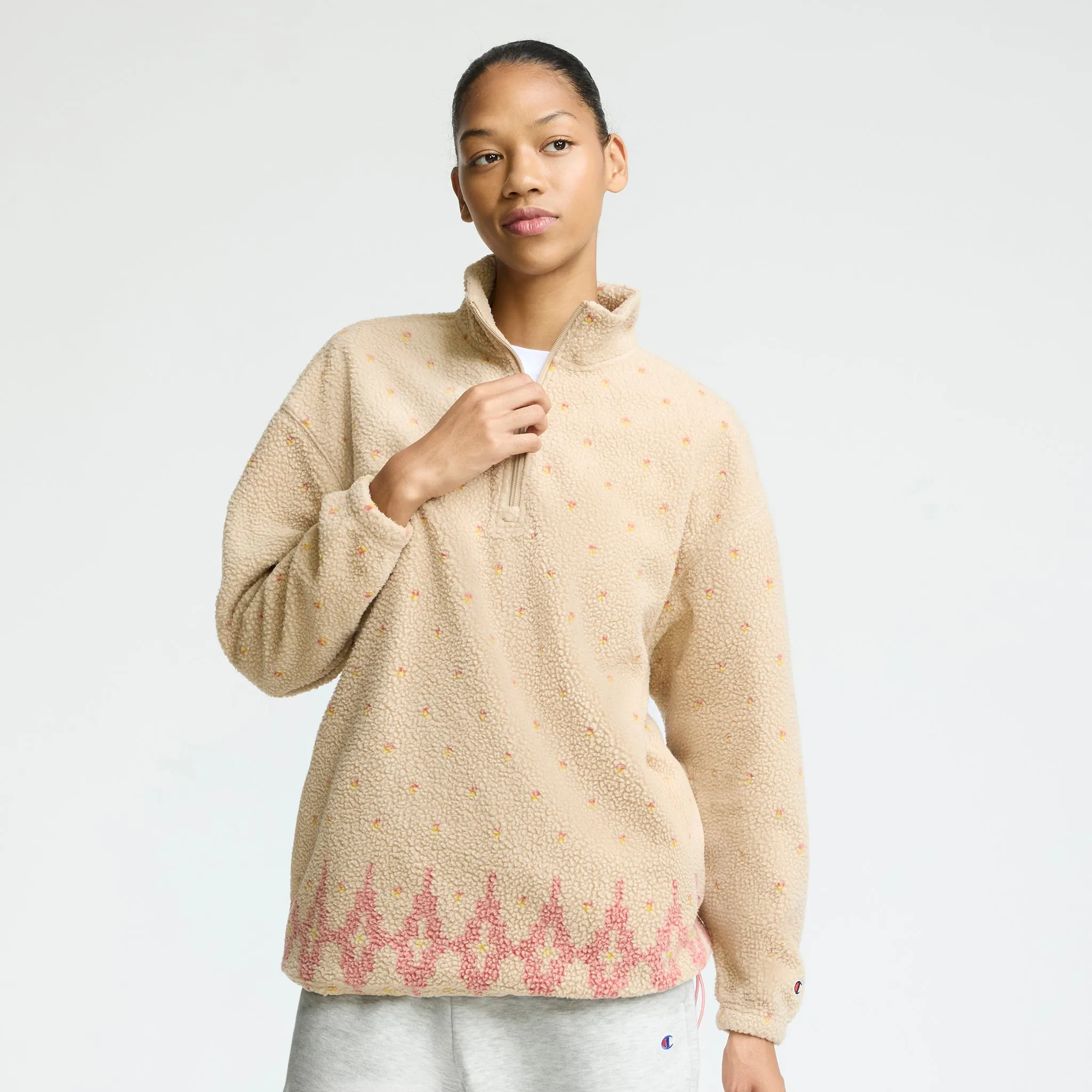 Ski Patrol Polar Fleece 1/2 Zip sold by Champion