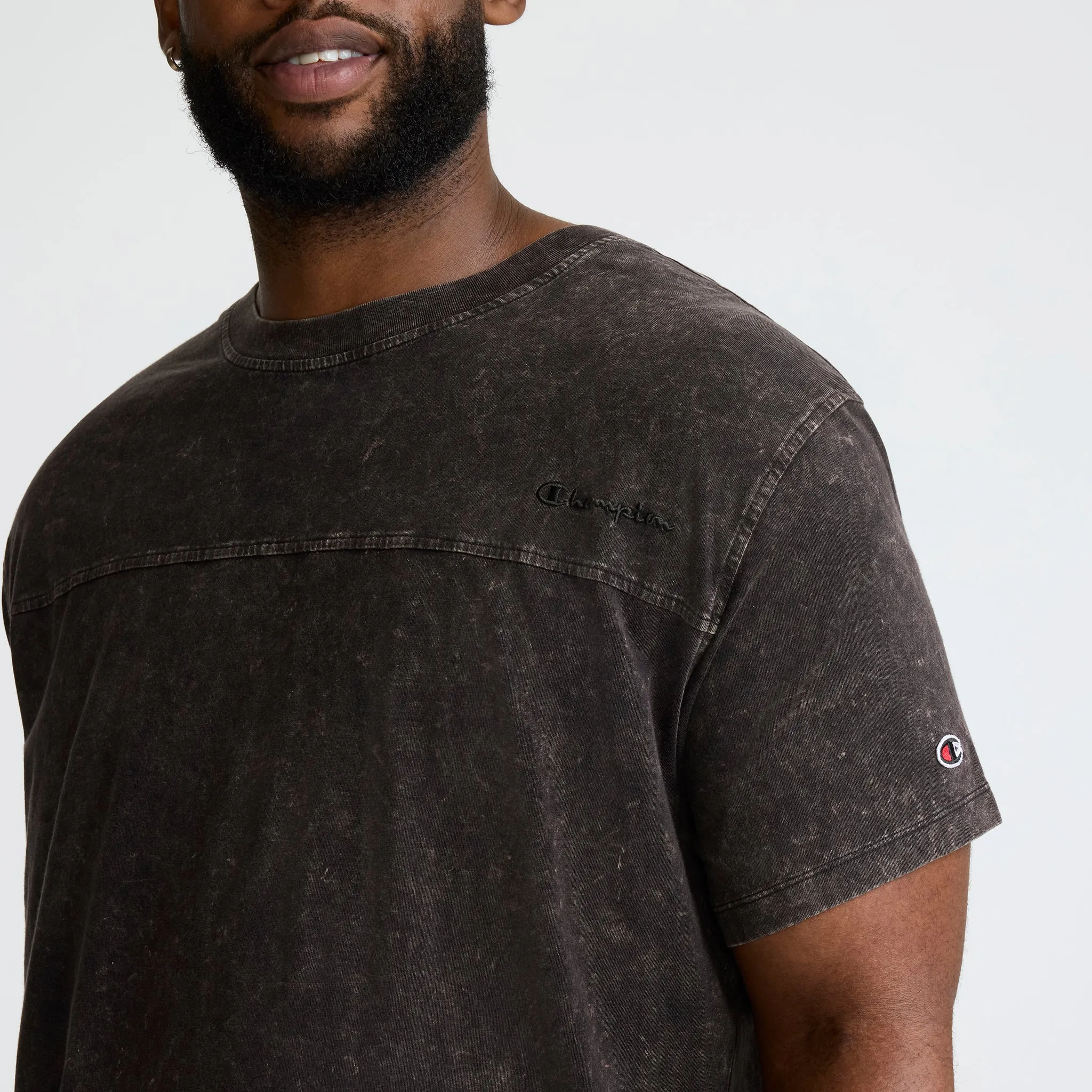 Vintage Wash Knit T-Shirt - Big & Tall sold by Champion product image thumbnail 3