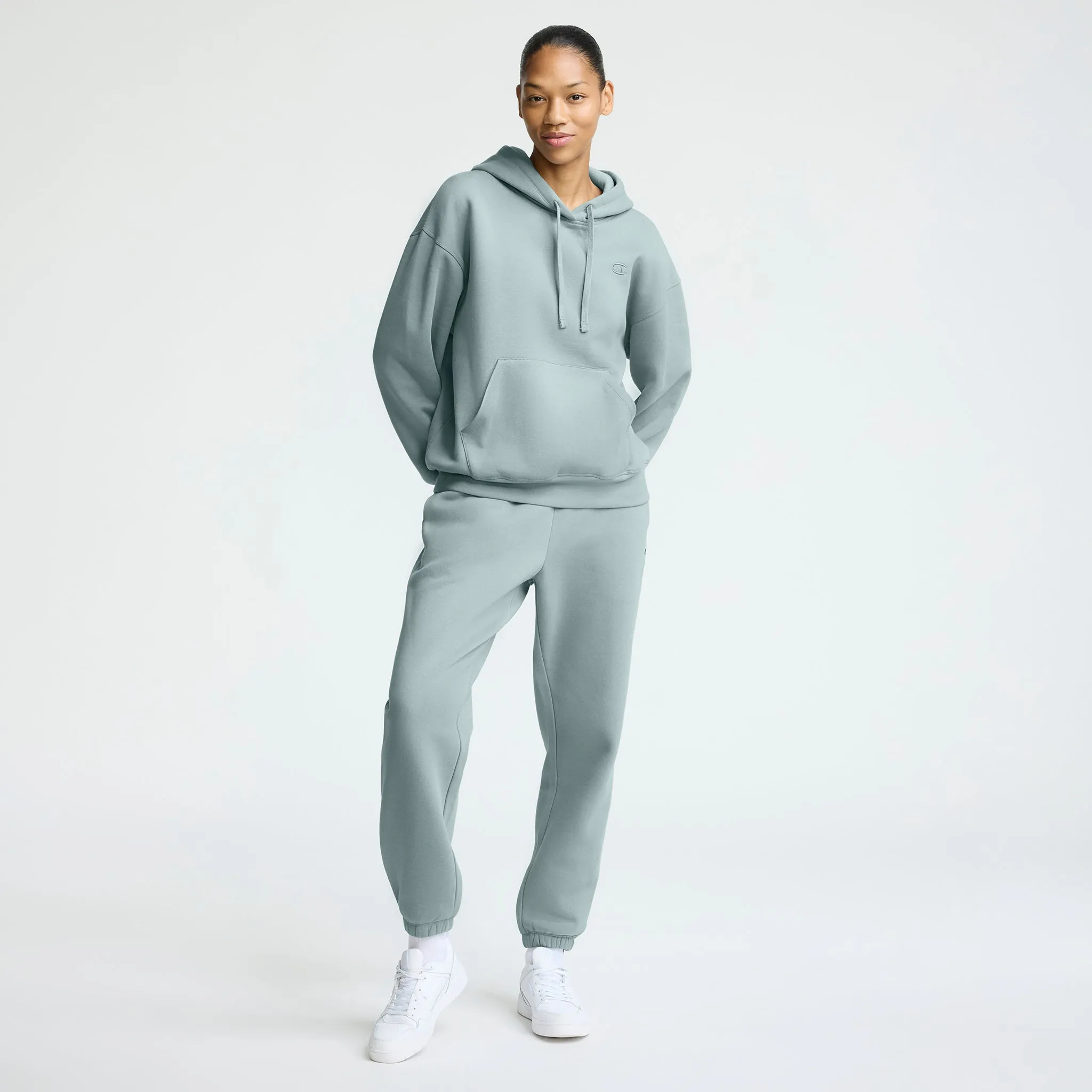 Small C Freshman Powerblend Hoodie sold by Champion product image thumbnail 4