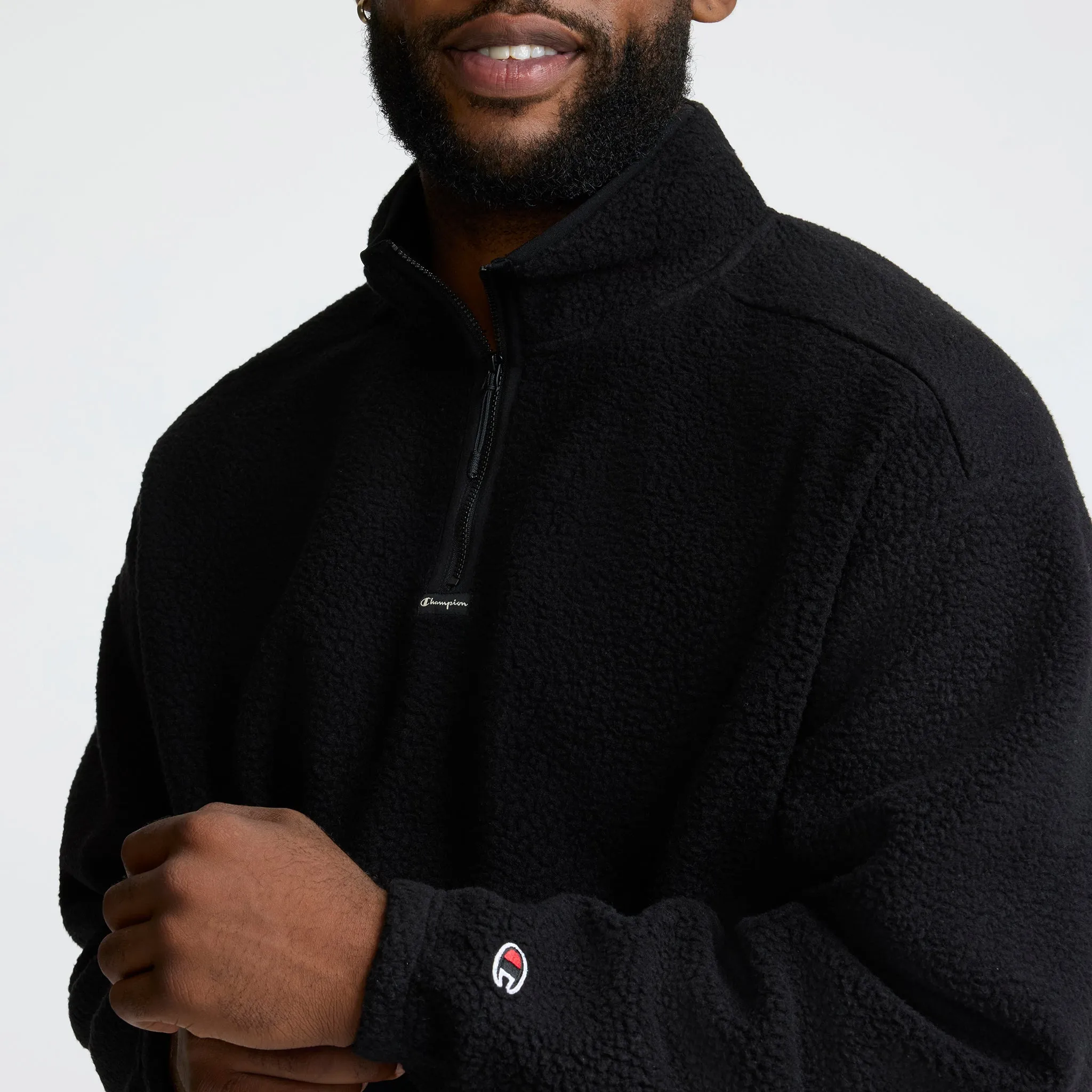 Micro Fleece 1/4 Zip - Big & Tall sold by Champion product image thumbnail 3