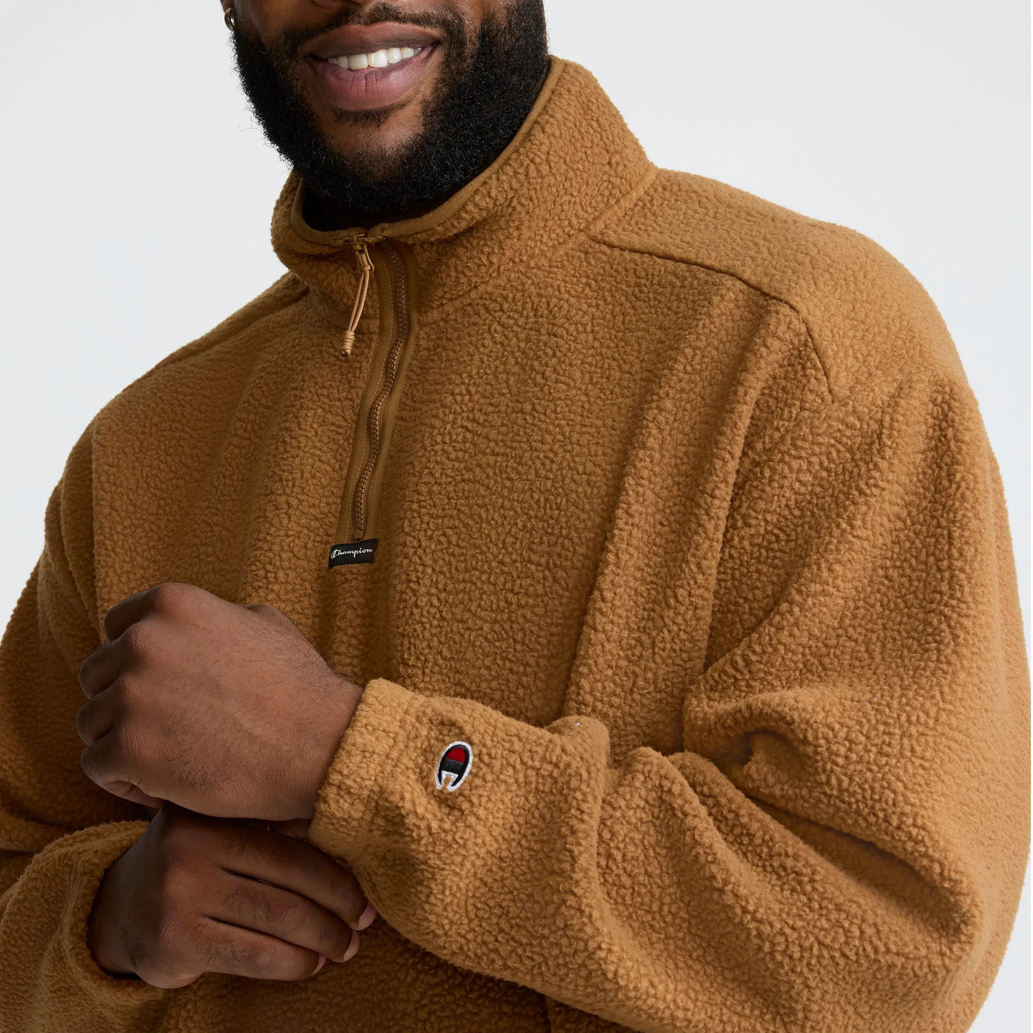 Micro Fleece 1/4 Zip - Big & Tall sold by Champion product image thumbnail 3