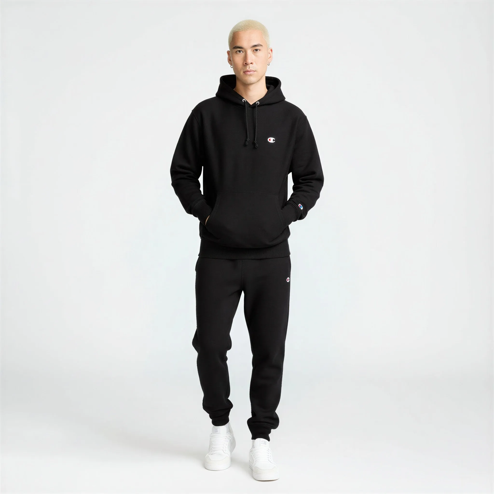 Reverse Weave Hoodie/Sweatpants Set sold by Champion