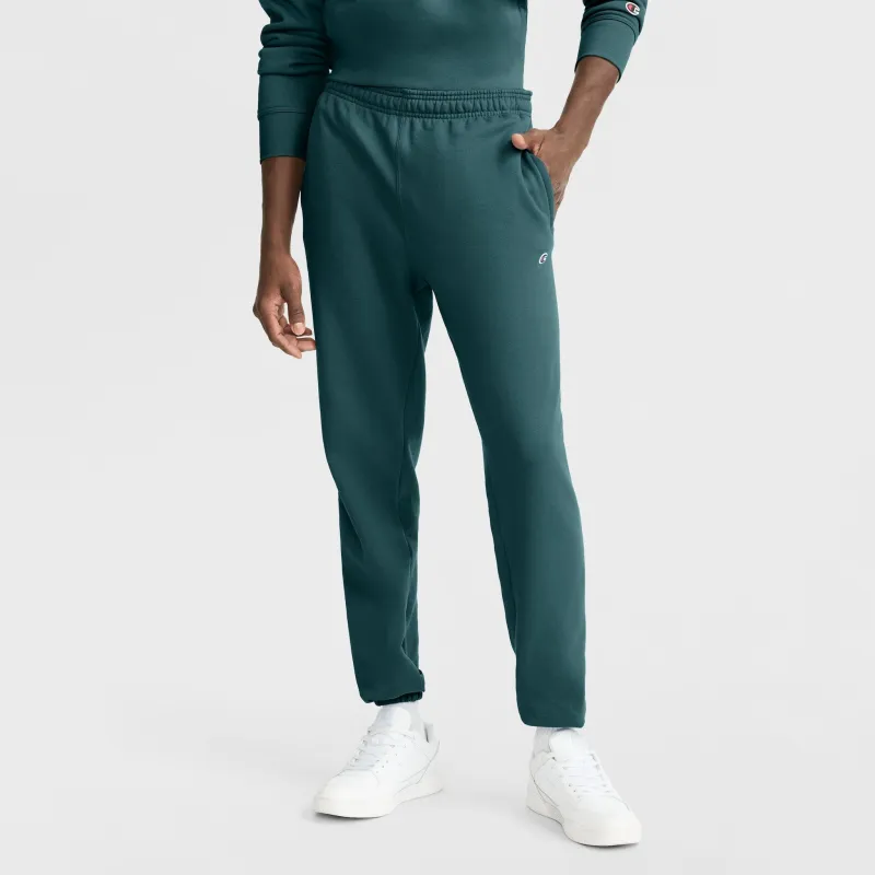 Powerblend Sweatpants, Relaxed Hem, C Logo sold by Champion
