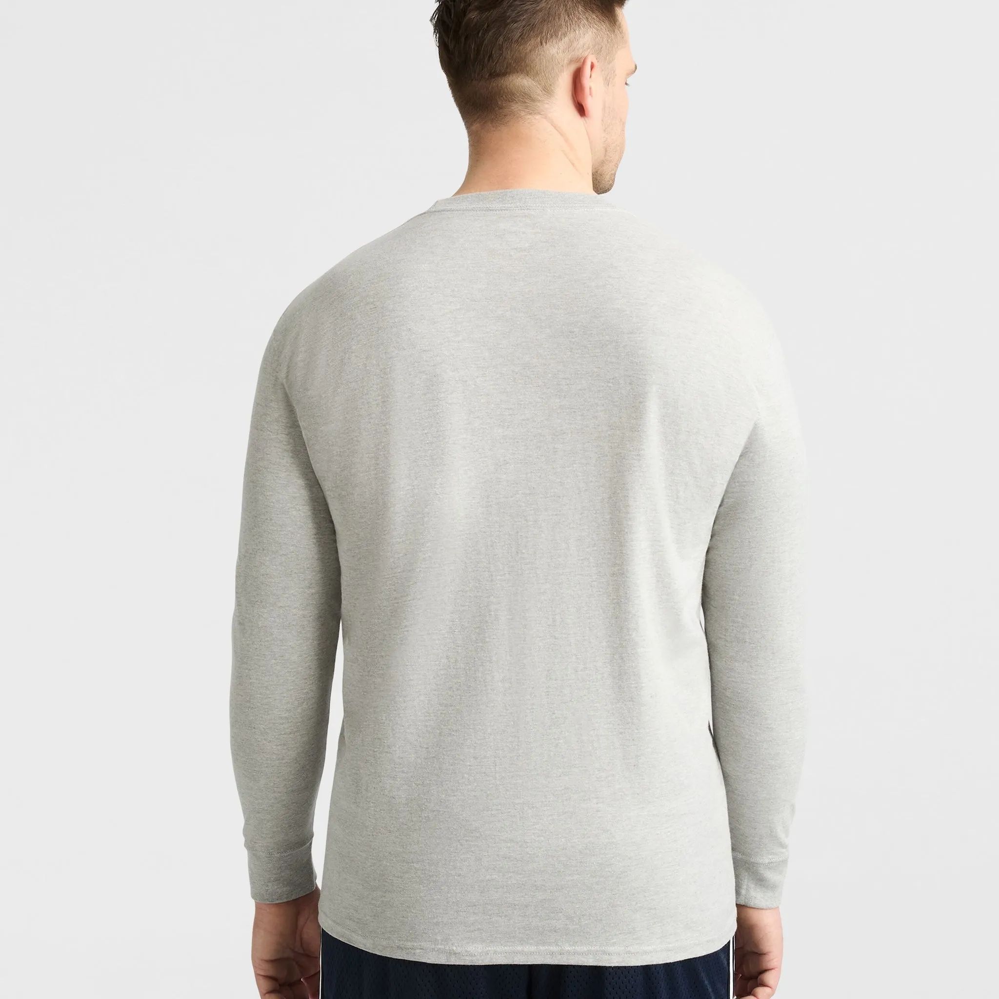 Classic Graphic Long-Sleeve T-Shirt, Script Logo - Big & Tall sold by Champion product image thumbnail 2