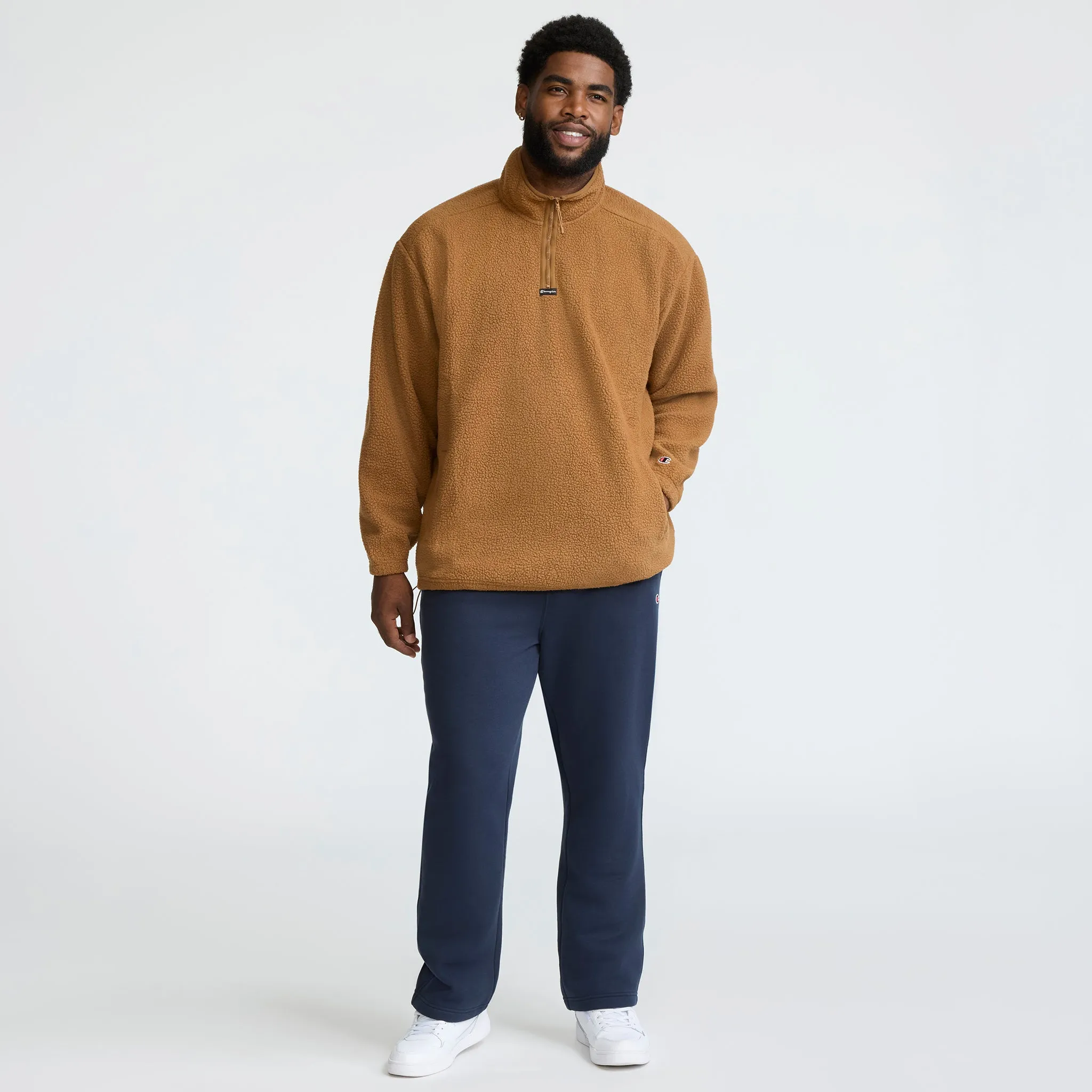 Micro Fleece 1/4 Zip - Big & Tall sold by Champion product image thumbnail 5