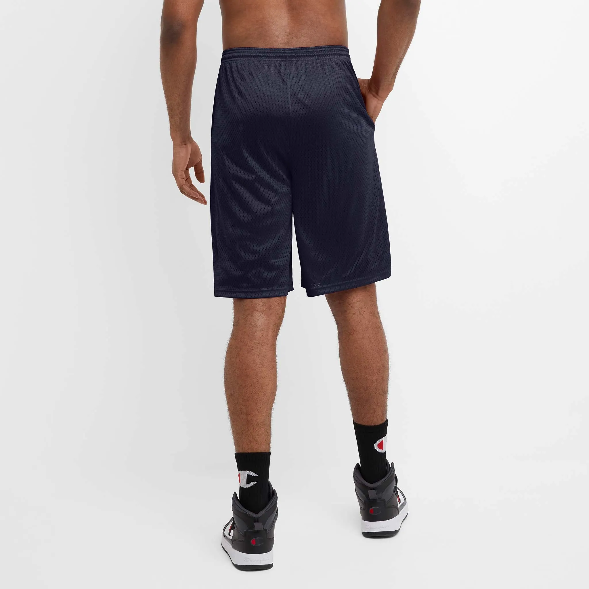 Classic Mesh Gym Shorts, C Logo - Big & Tall sold by Champion product image thumbnail 2
