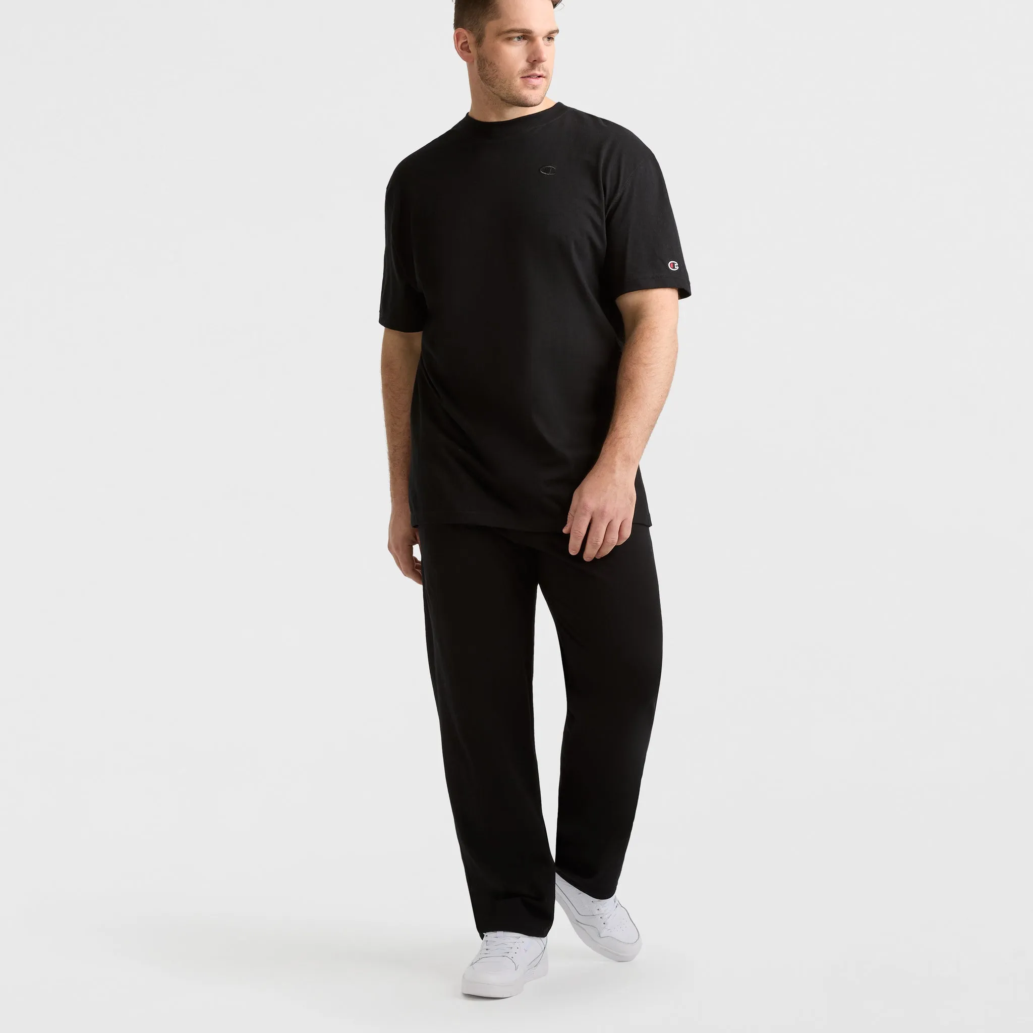 Lightweight Lounge Pants, Open Hem, C Logo - Big & Tall sold by Champion product image thumbnail 4