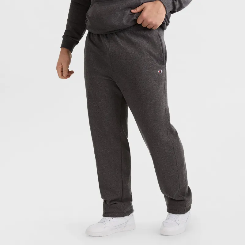 Powerblend Sweatpants, Open Hem, C Logo - Big & Tall sold by Champion