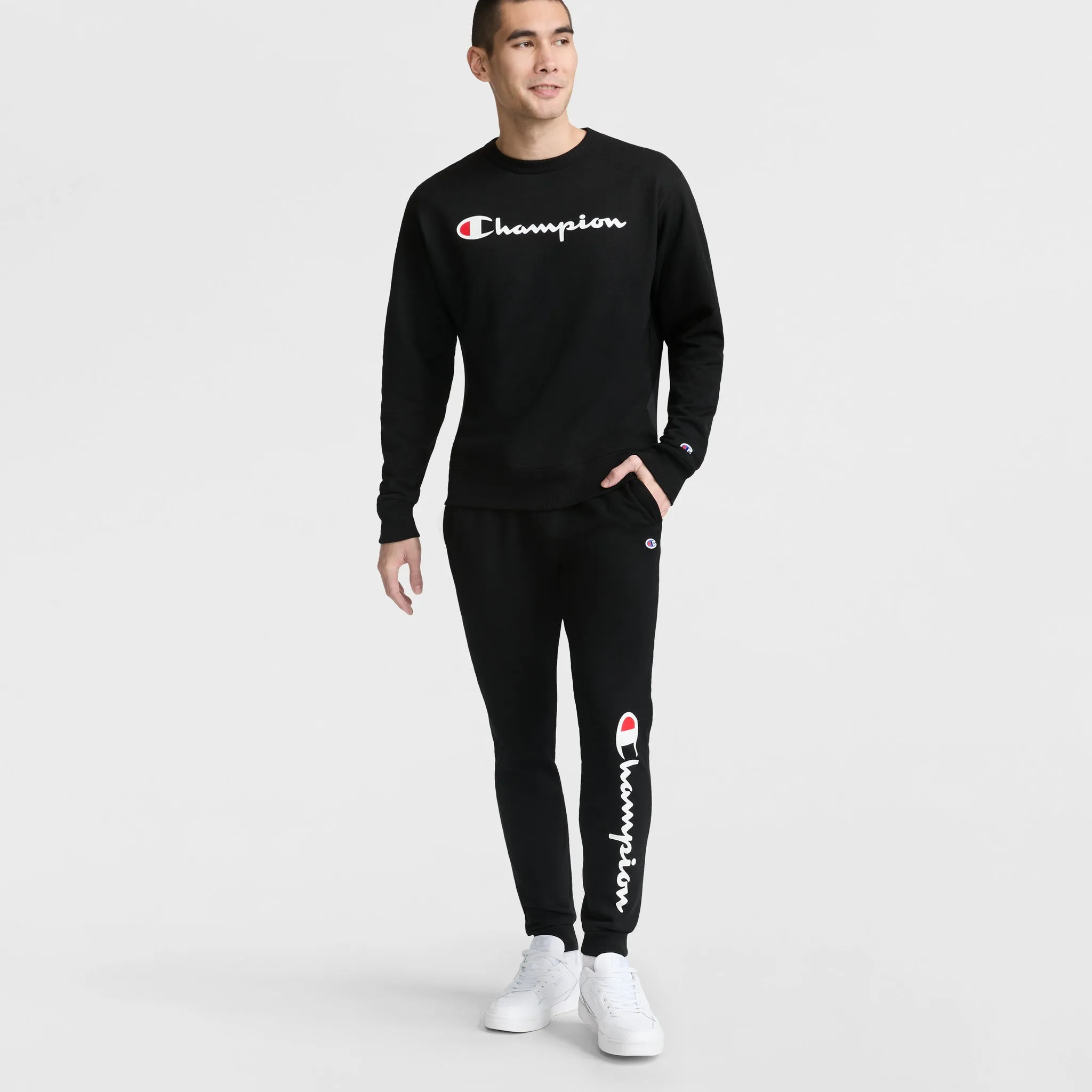 Powerblend Joggers, Script Logo sold by Champion product image thumbnail 5