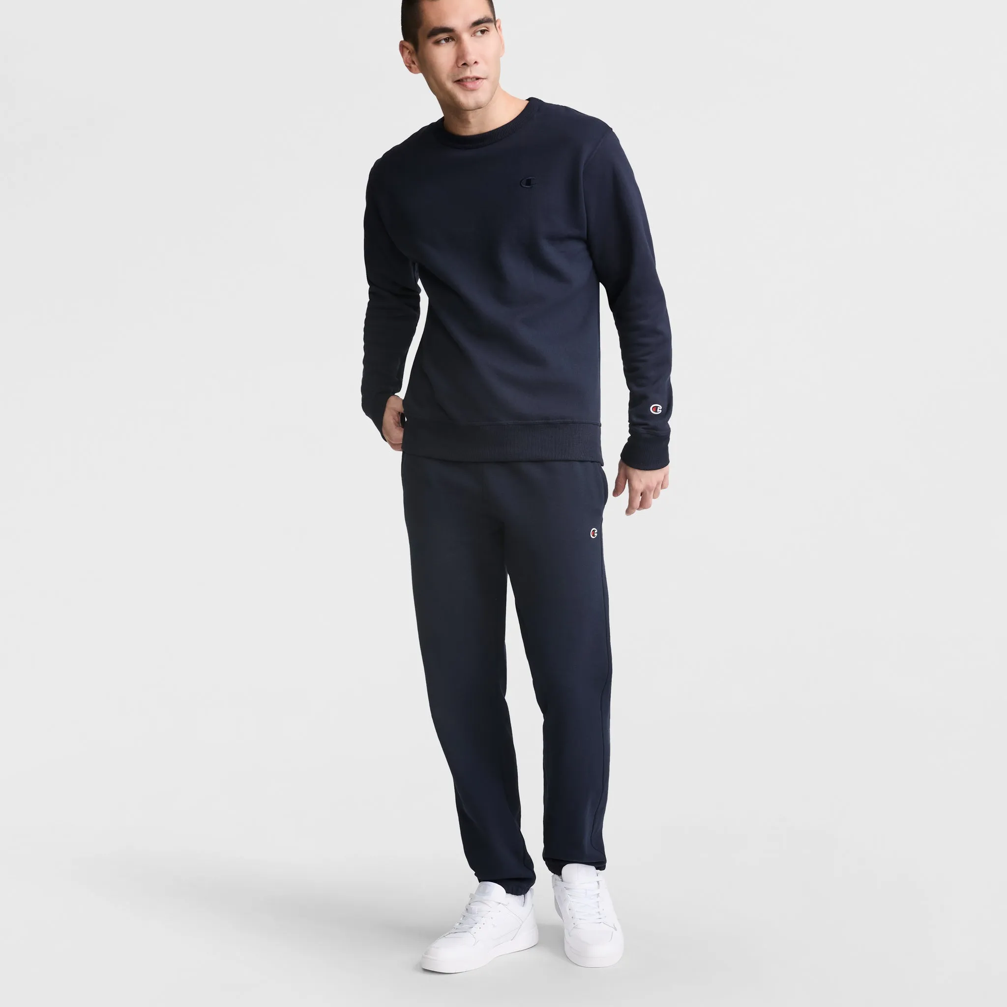 Powerblend Sweatpants, Relaxed Hem, C Logo sold by Champion product image thumbnail 3