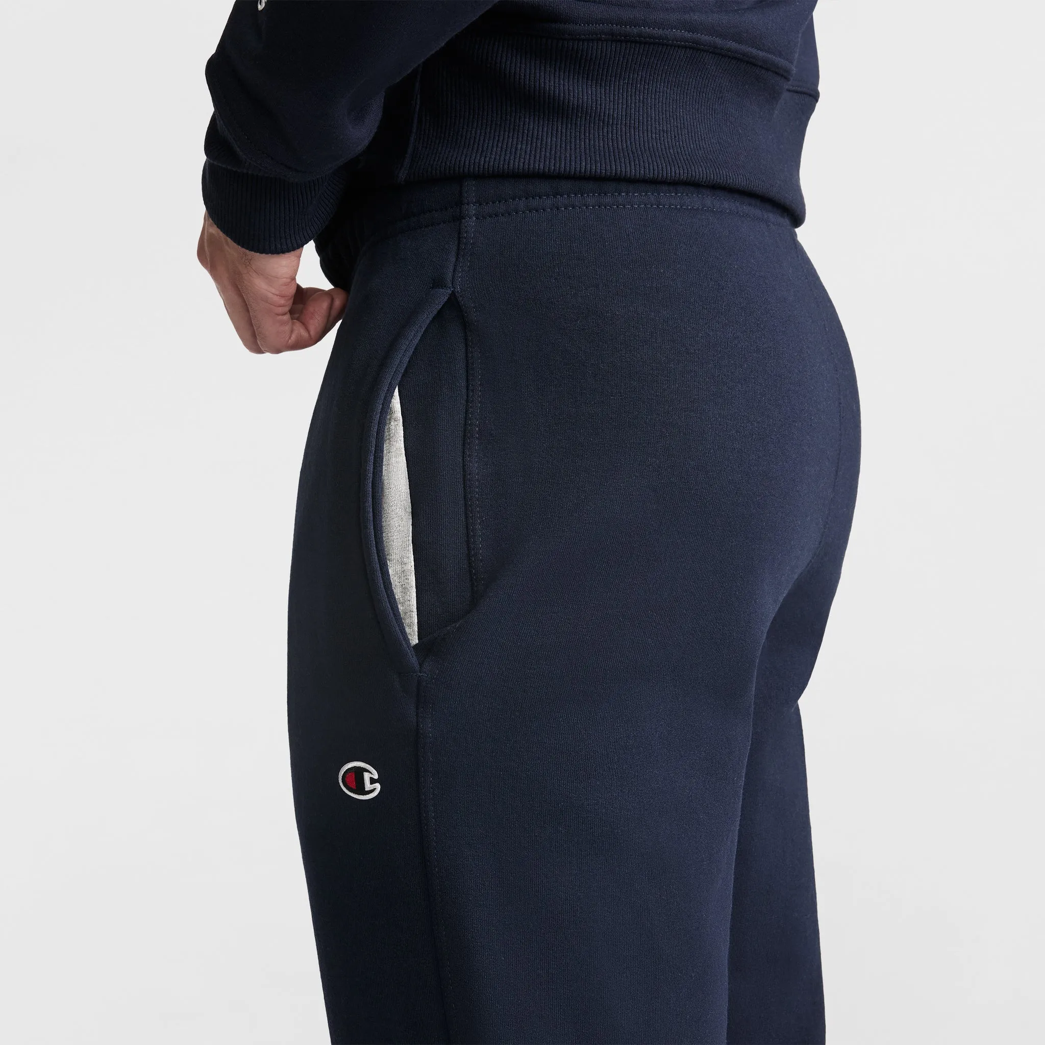 Powerblend Sweatpants, Cinched Hem, C Logo - Big & Tall sold by Champion product image thumbnail 3