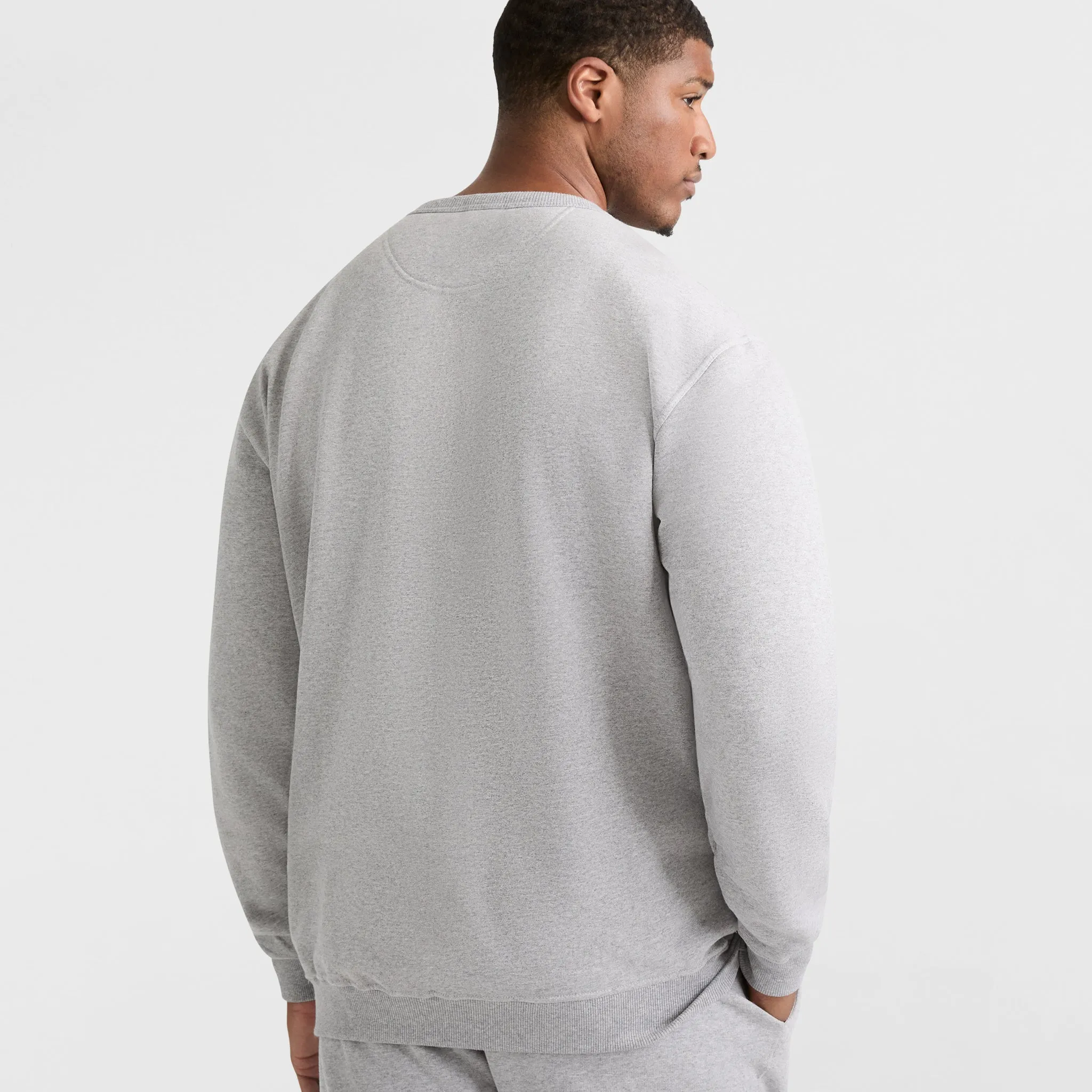 Powerblend Crewneck Sweatshirt, Script Logo - Big & Tall sold by Champion product image thumbnail 2