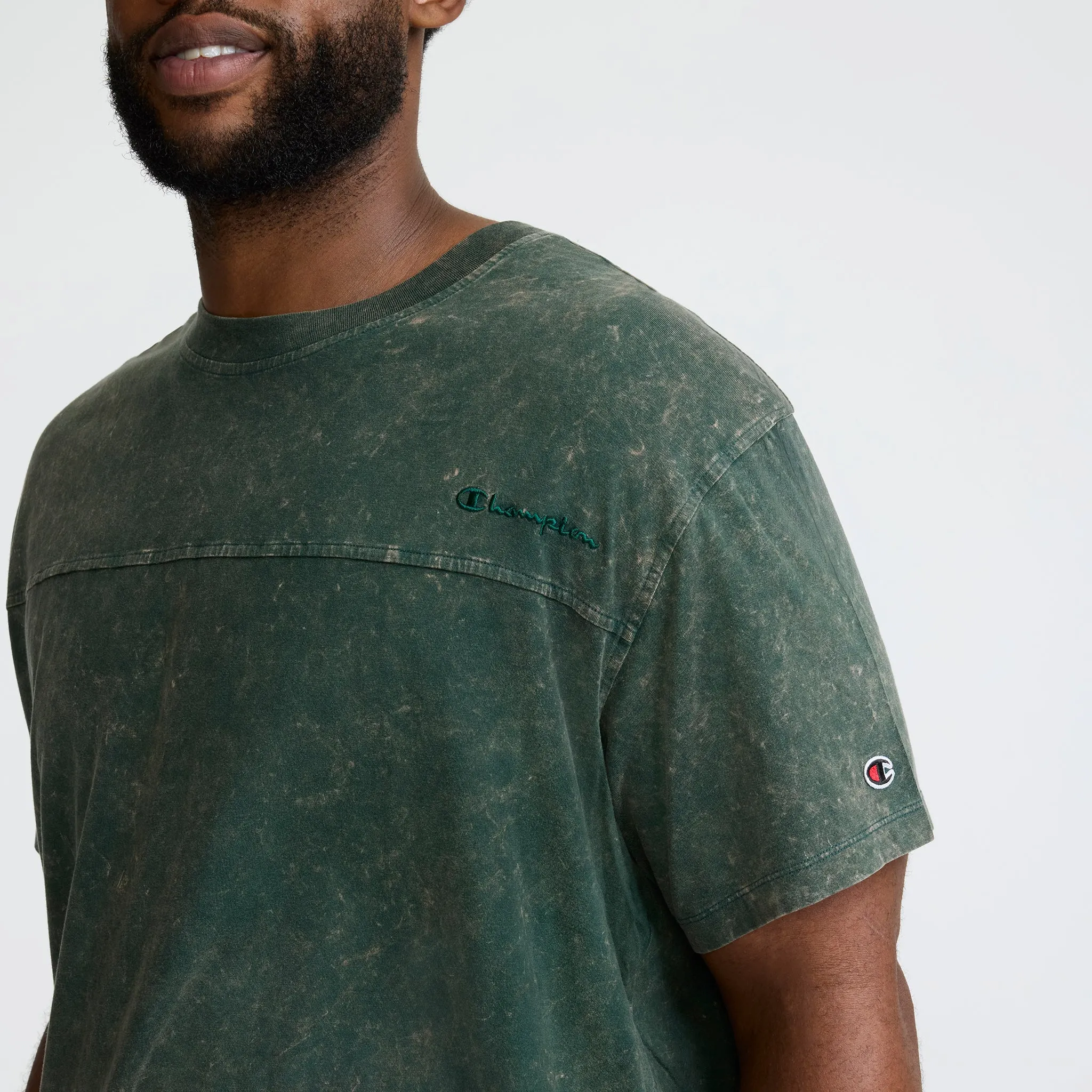 Vintage Wash Knit T-Shirt - Big & Tall sold by Champion product image thumbnail 3