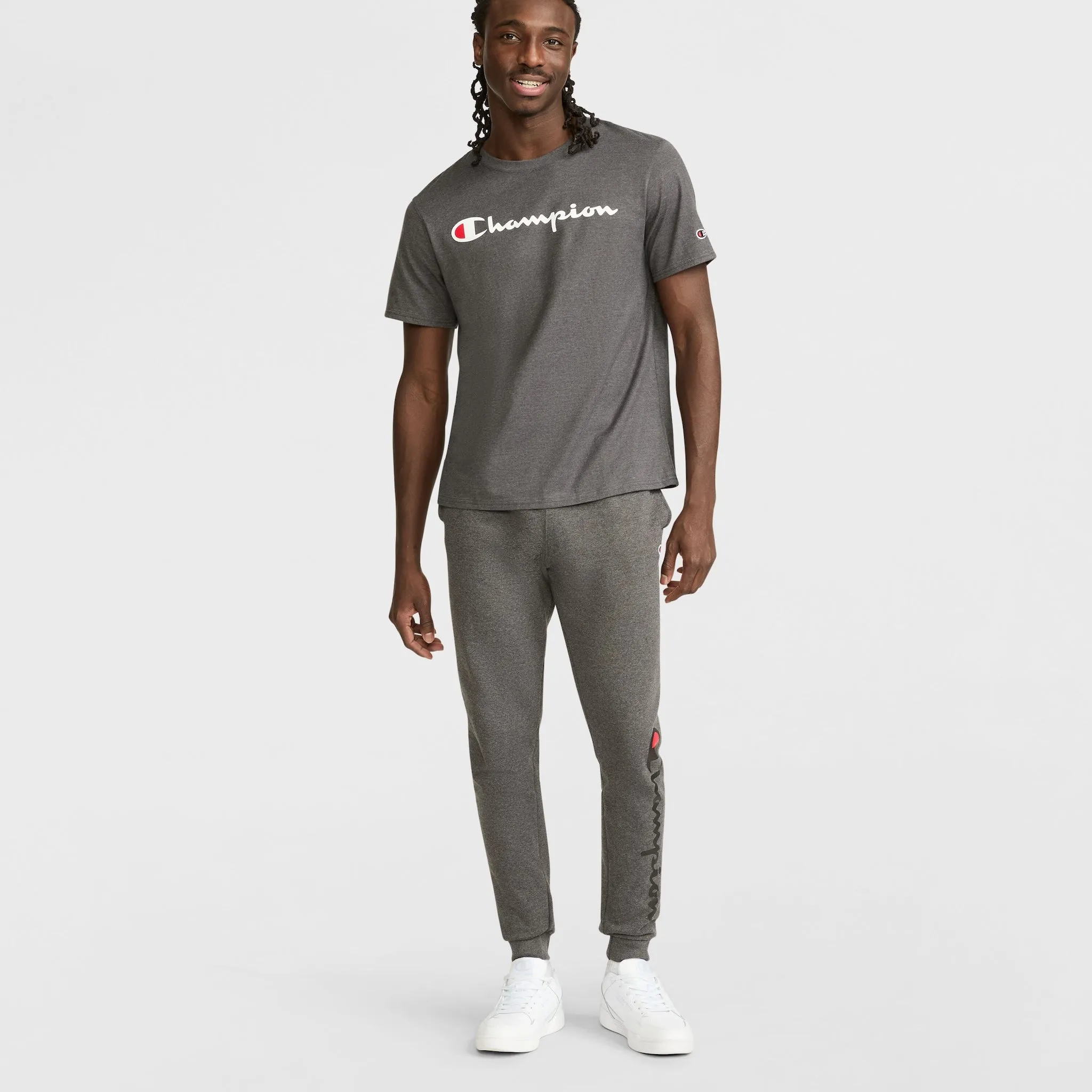 Powerblend Joggers, Script Logo sold by Champion product image thumbnail 5