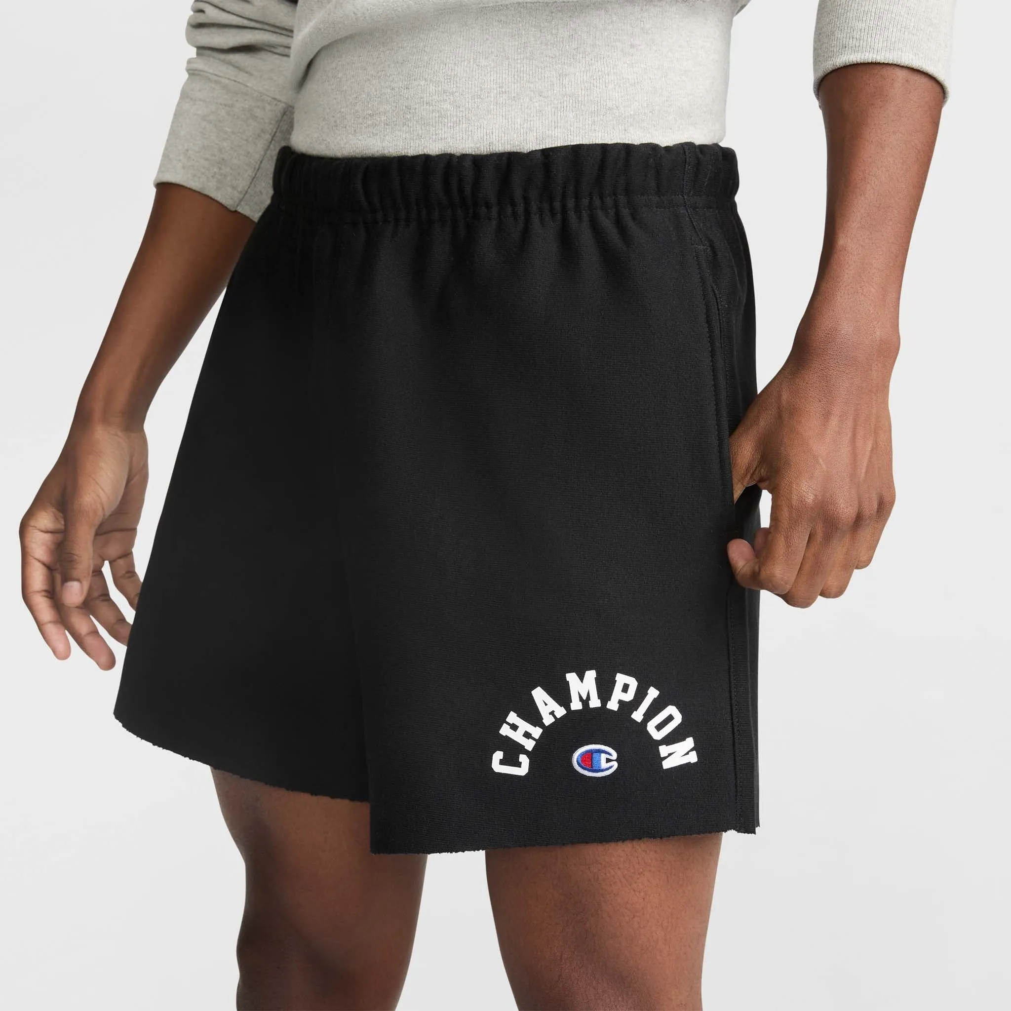 7" Reverse Weave Relay Cut Off Shorts, Arch Logo sold by Champion product image thumbnail 3