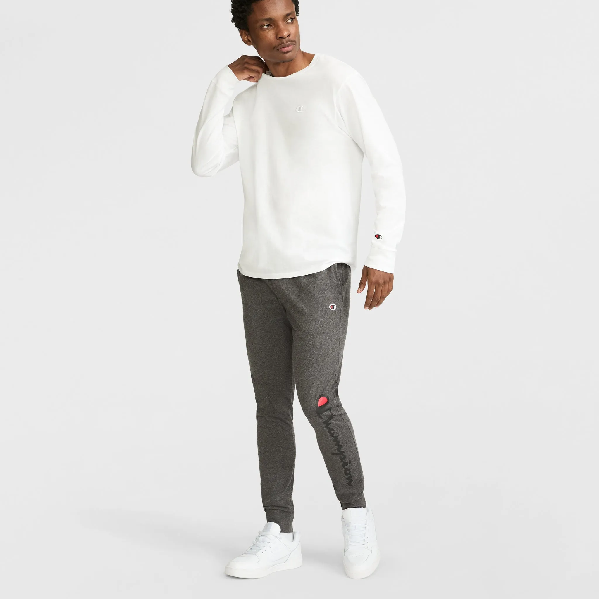 Lightweight Lounge Joggers, Script Logo sold by Champion product image thumbnail 4