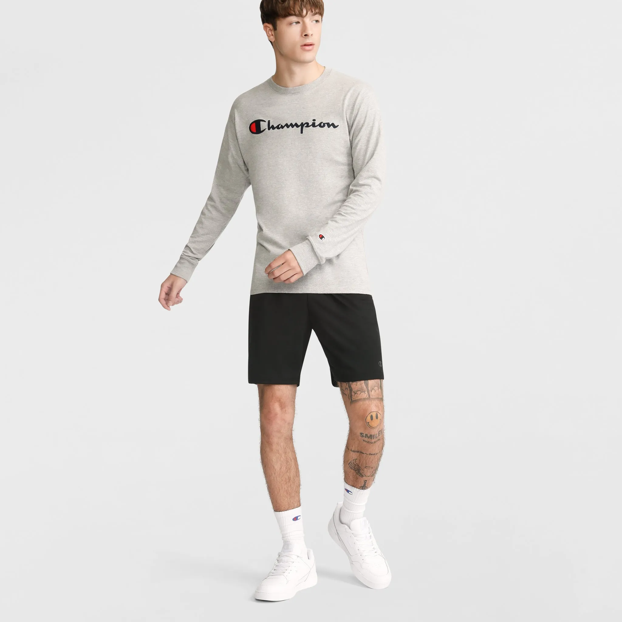 Classic Graphic Long-Sleeve T-Shirt, Script Logo sold by Champion product image thumbnail 5