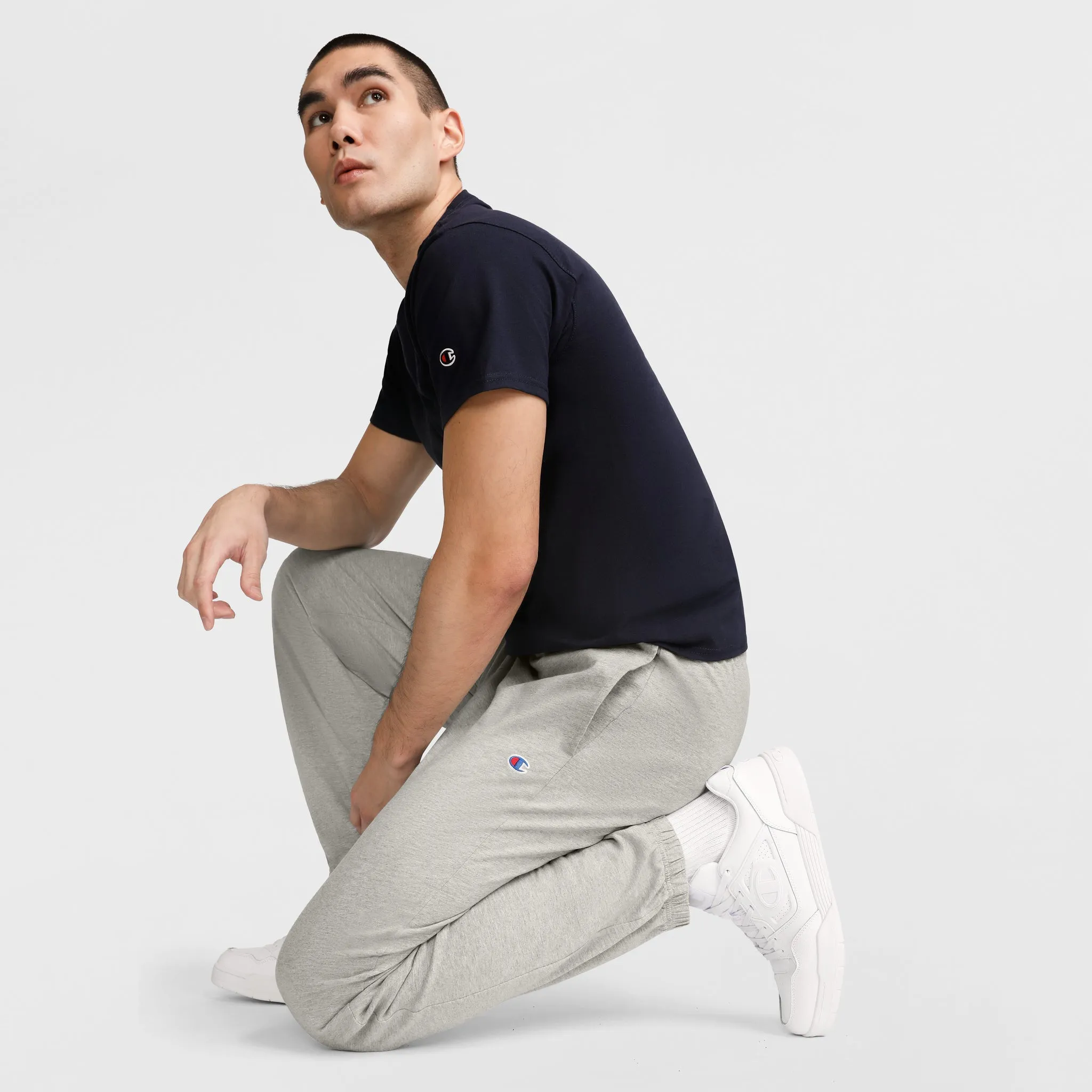 Lightweight Lounge Pants, Cinched Hem, C Logo sold by Champion product image thumbnail 3