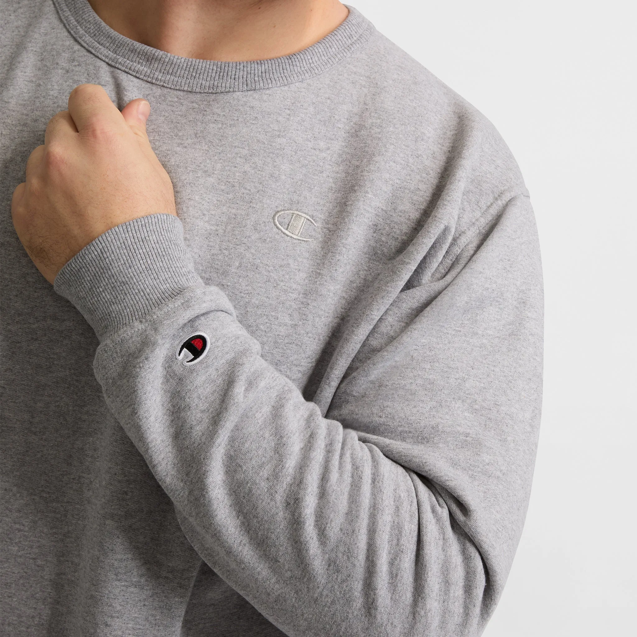 Powerblend Crewneck Sweatshirt, C Logo - Big & Tall sold by Champion product image thumbnail 3