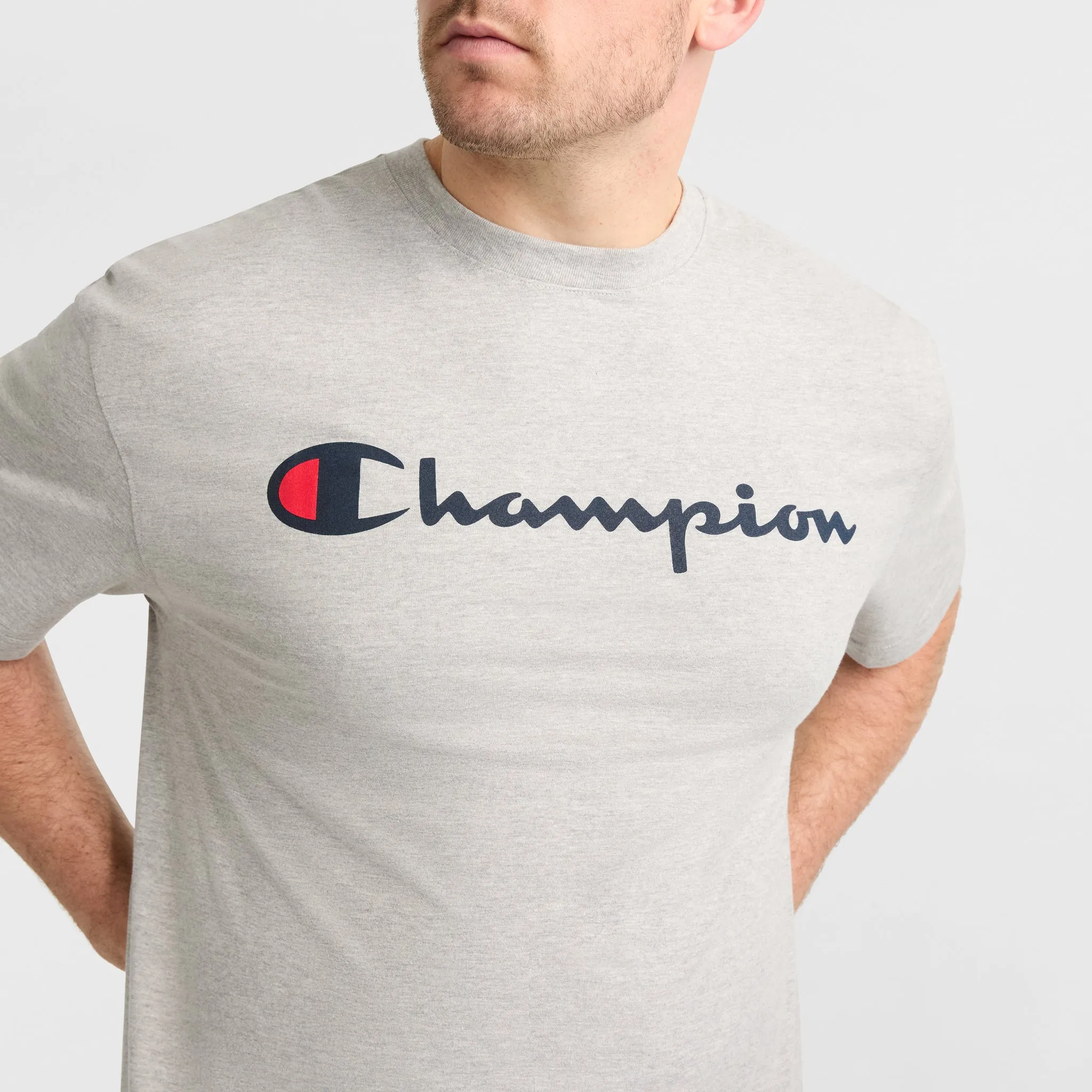 Classic Graphic T-Shirt, Script Logo - Big & Tall sold by Champion product image thumbnail 3