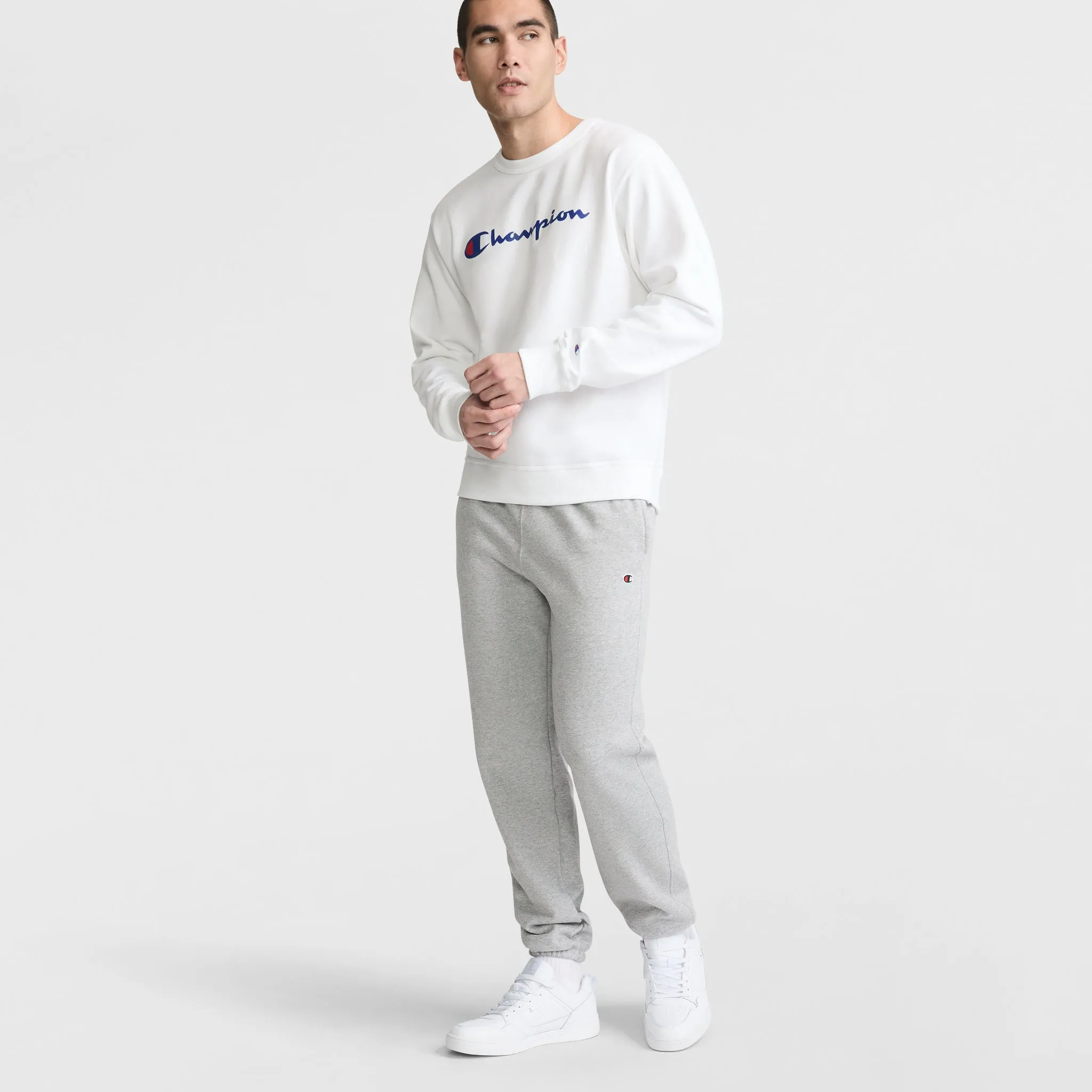 Powerblend Sweatpants, Relaxed Hem, C Logo sold by Champion product image thumbnail 2
