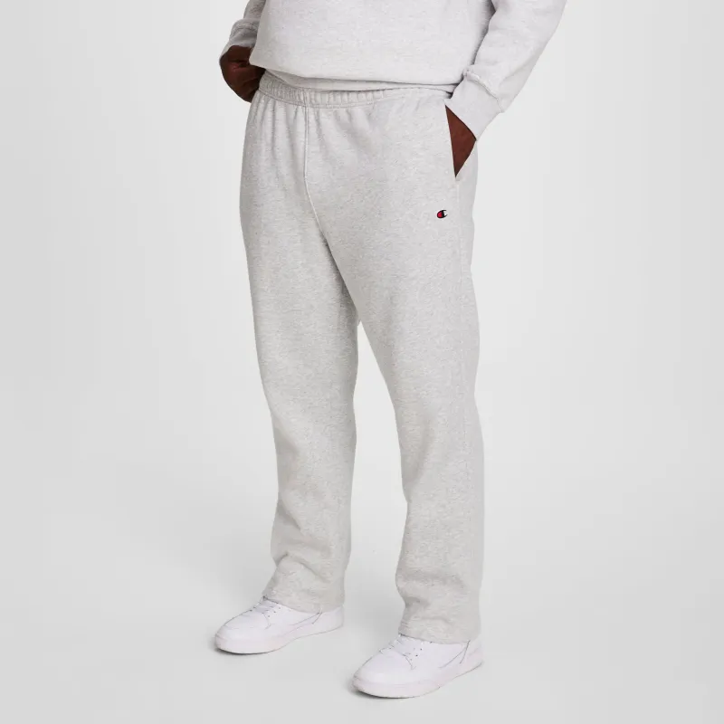 Powerblend Sweatpants, Open Hem, C Logo - Big & Tall sold by Champion