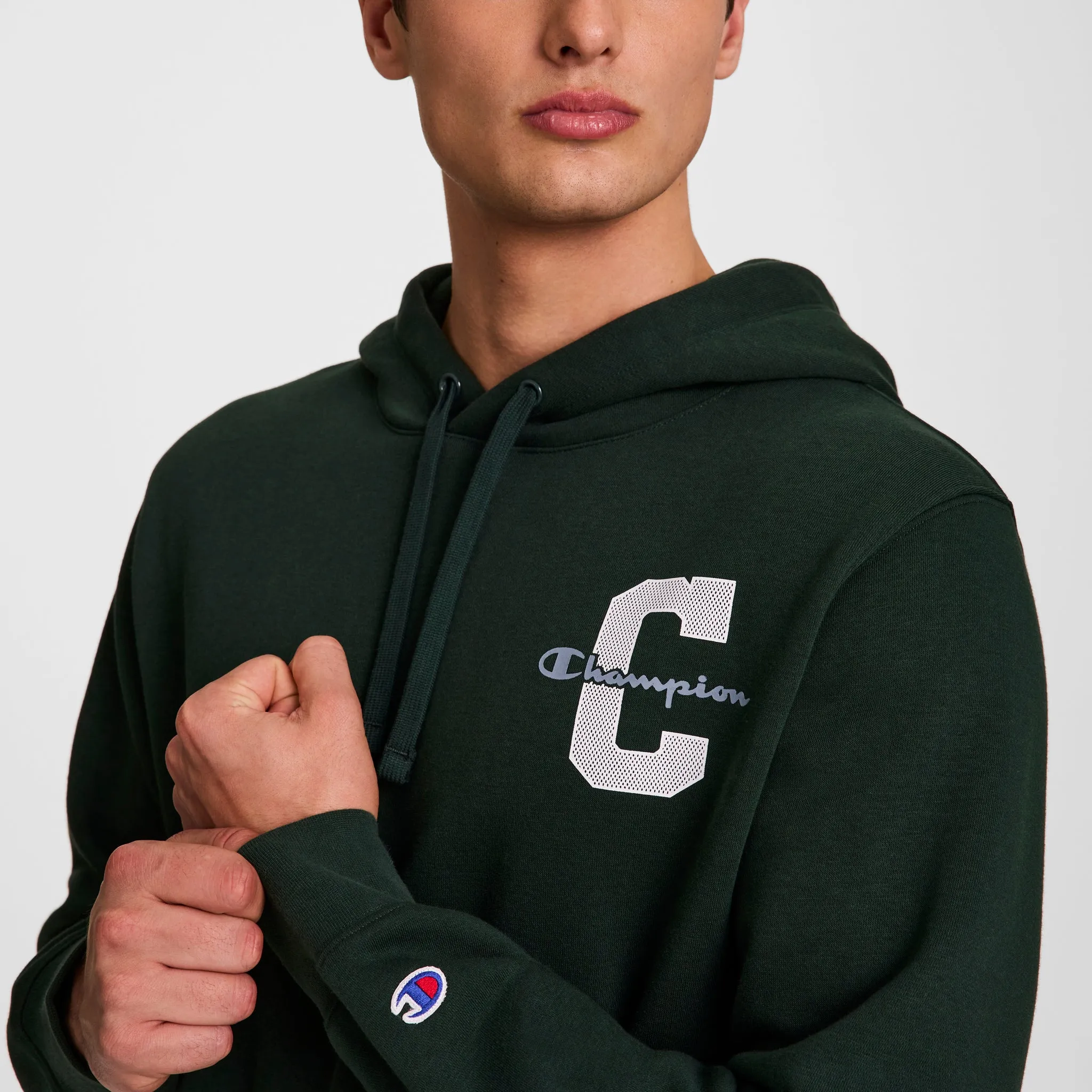 Powerblend Fleece Hoodie sold by Champion product image thumbnail 3