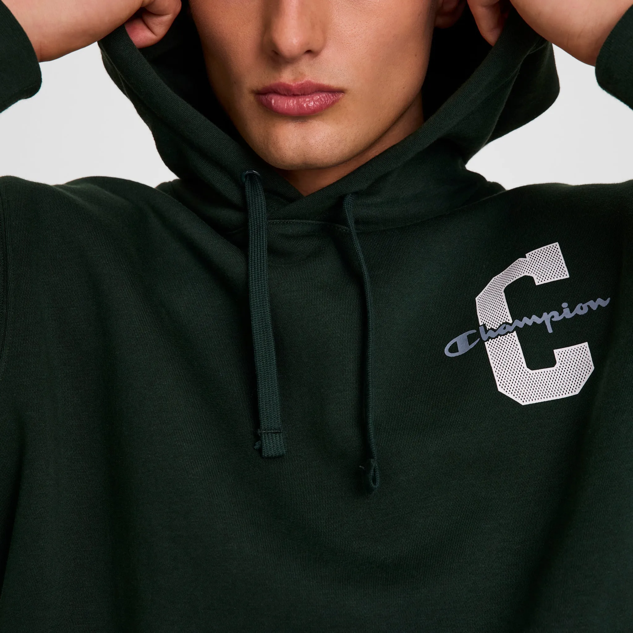Powerblend Fleece Hoodie sold by Champion product image thumbnail 4