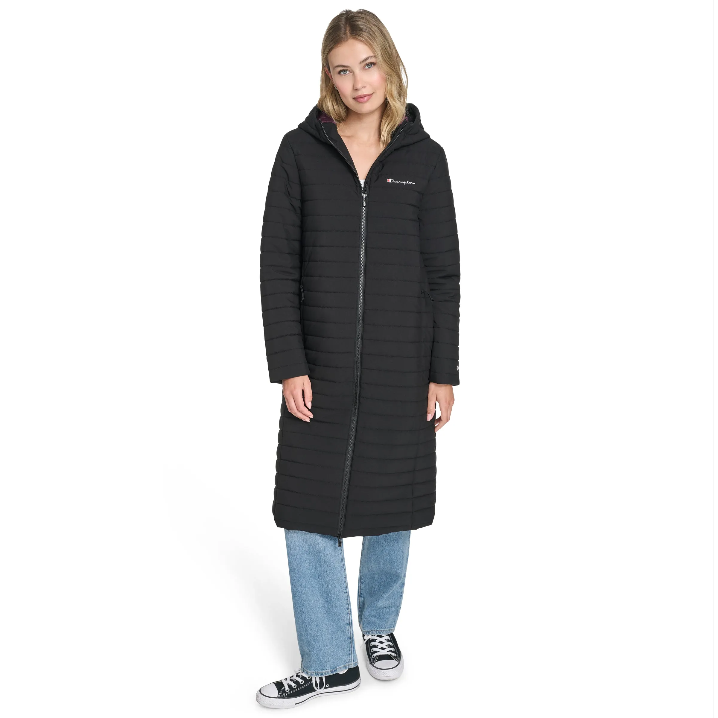 Long Hooded Stadium Coat sold by Champion product image thumbnail 4