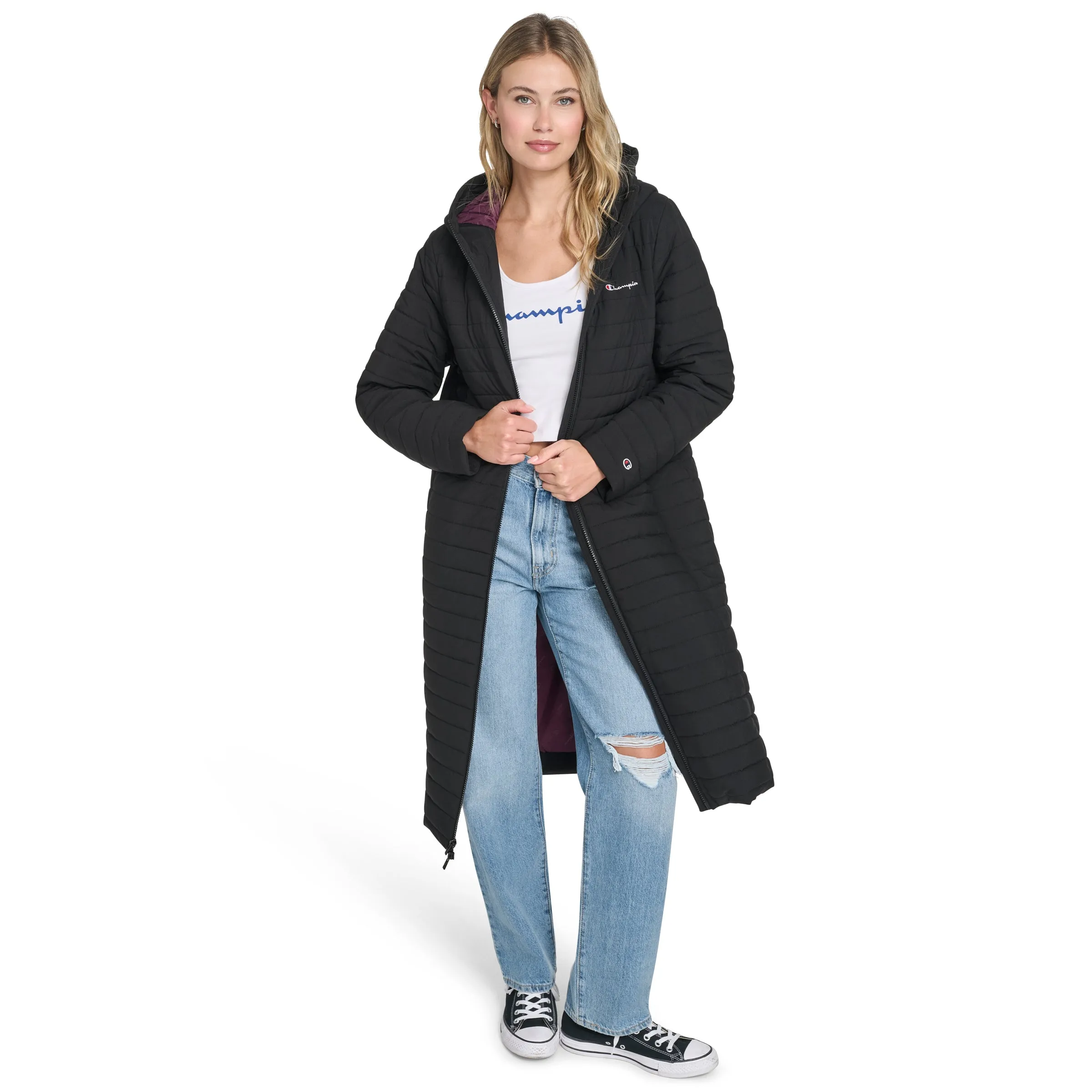 Long Hooded Stadium Coat sold by Champion product image thumbnail 5