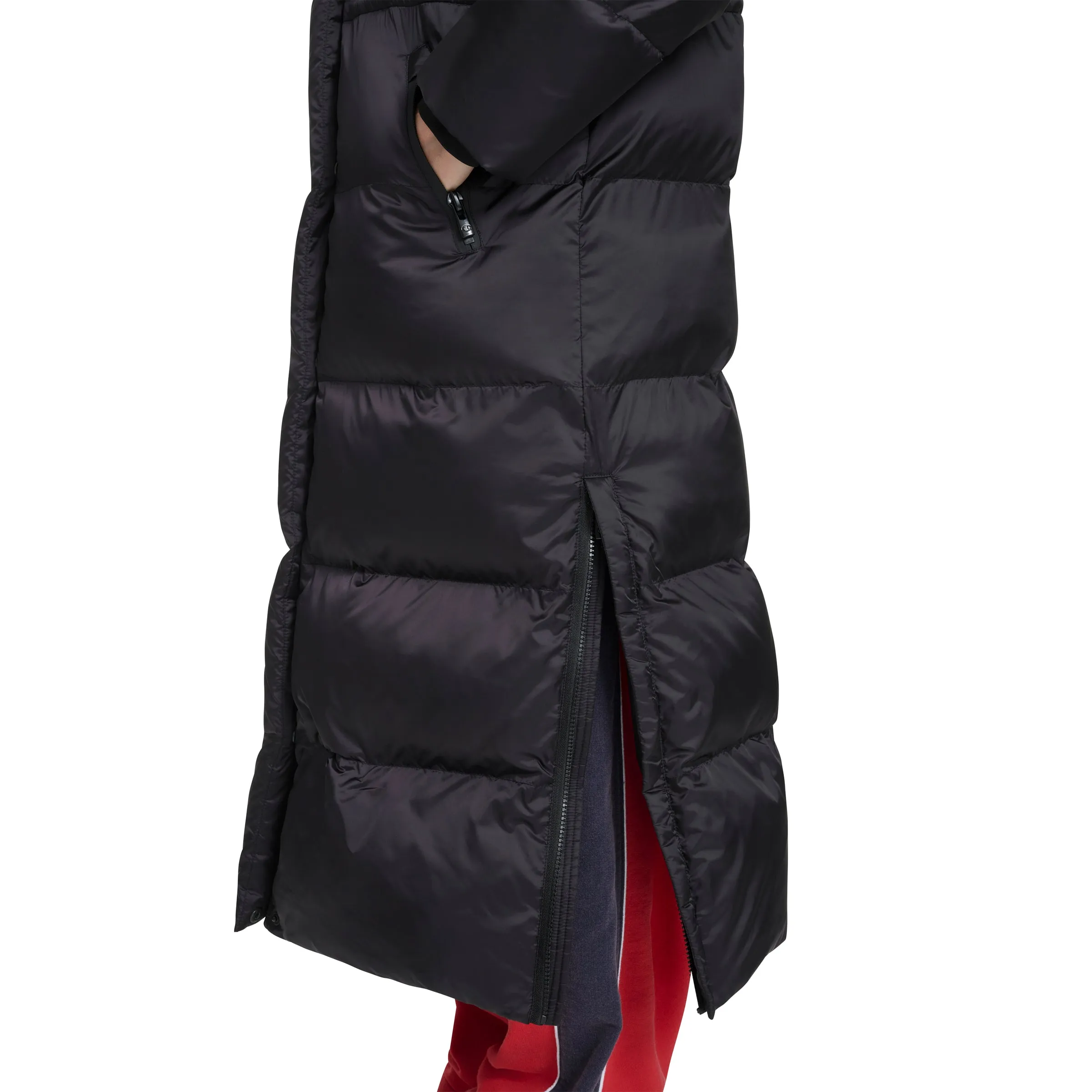 Maxi Length Cinch Waist Hooded Puffer sold by Champion product image thumbnail 5