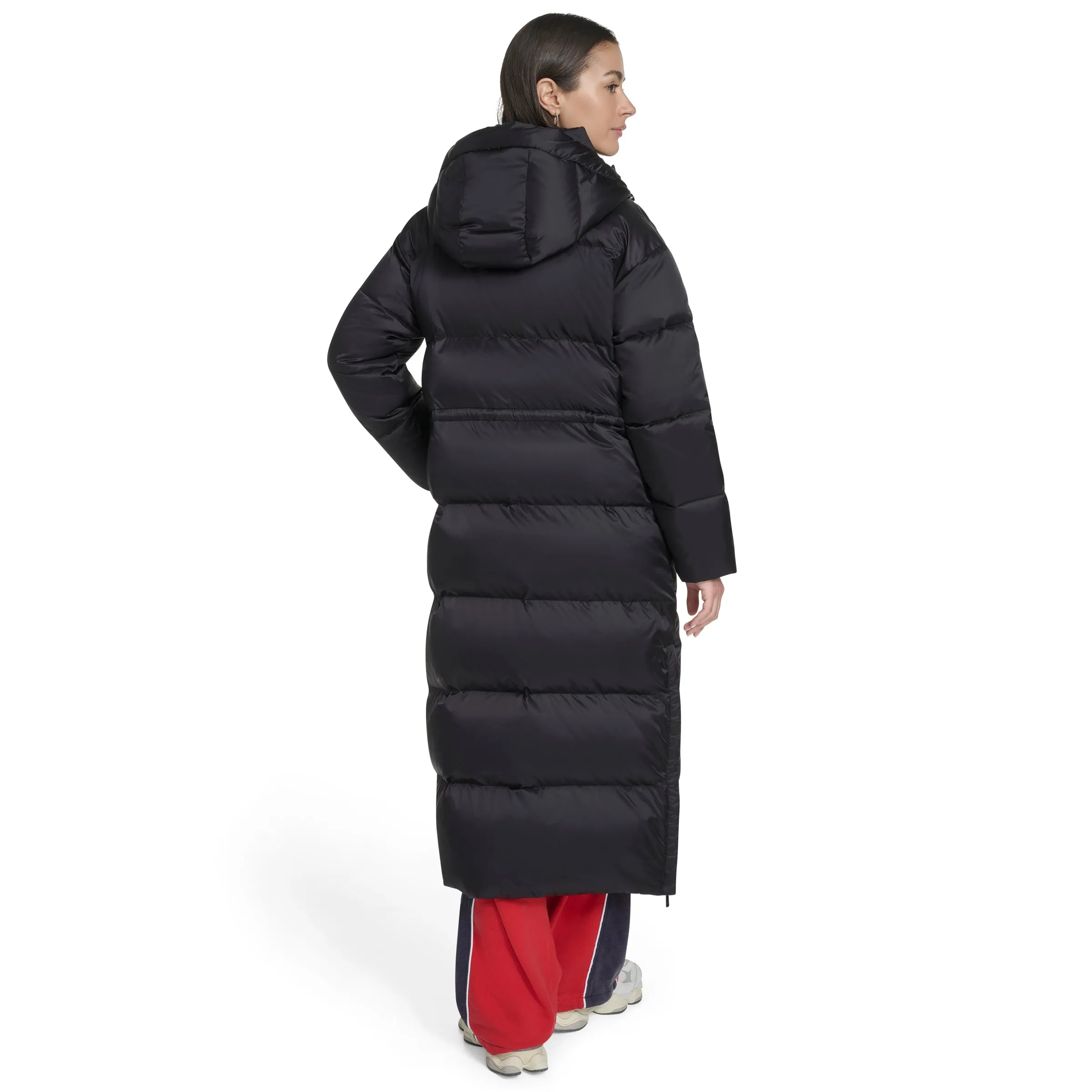 Maxi Length Cinch Waist Hooded Puffer sold by Champion product image thumbnail 2