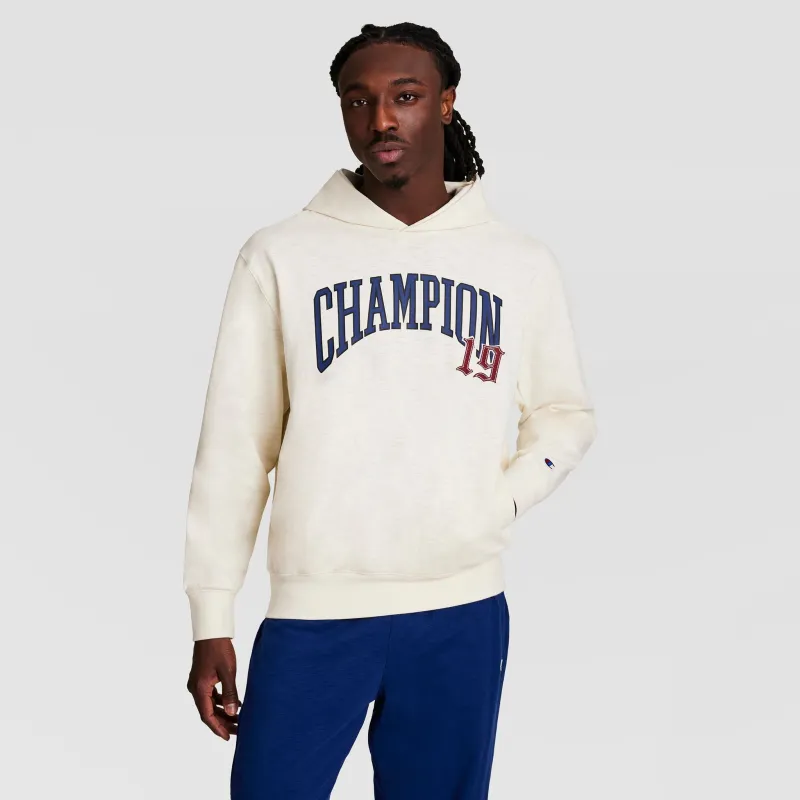 Modern Retro Washed Hoodie, C Logo sold by Champion