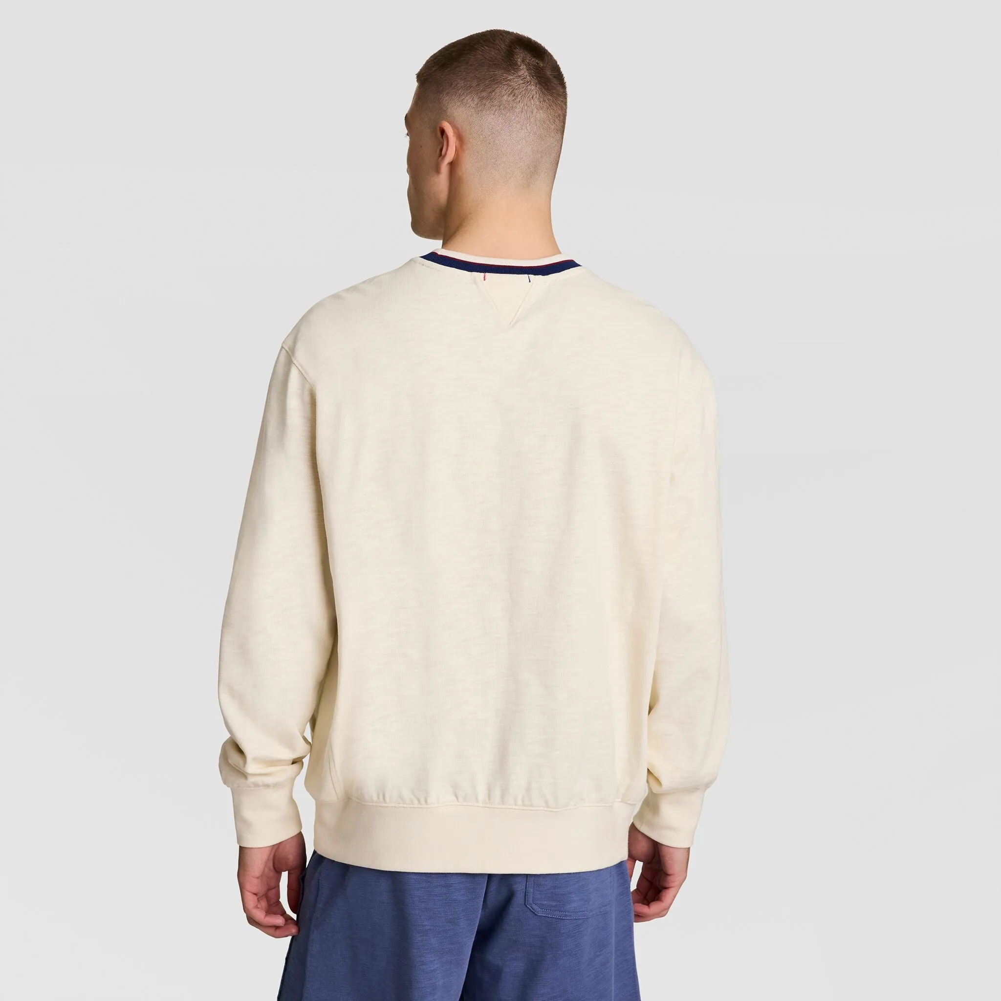 Modern Retro Washed Crew Sweatshirt, C Logo sold by Champion product image thumbnail 2