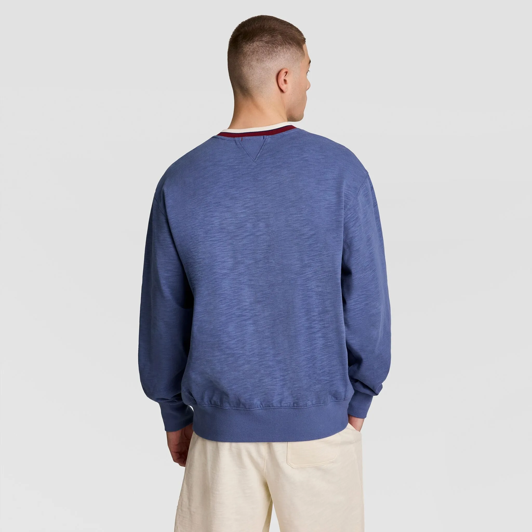 Modern Retro Washed Crew Sweatshirt, C Logo sold by Champion product image thumbnail 2