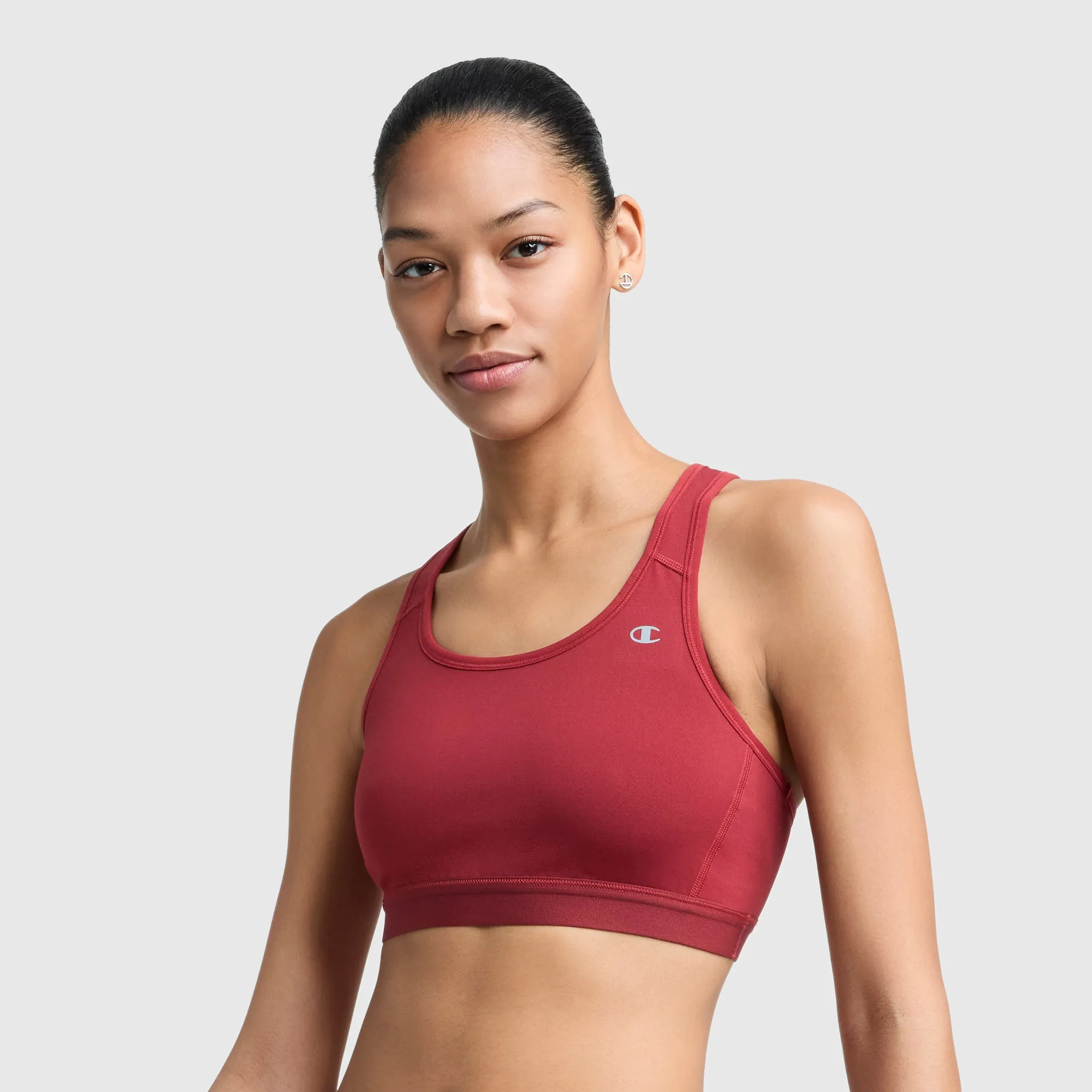 Compression Sports Bra, C Logo sold by Champion