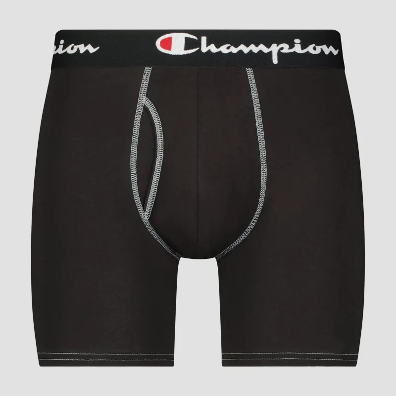 4Pk Cotton Stretch Boxer Brief sold by Champion