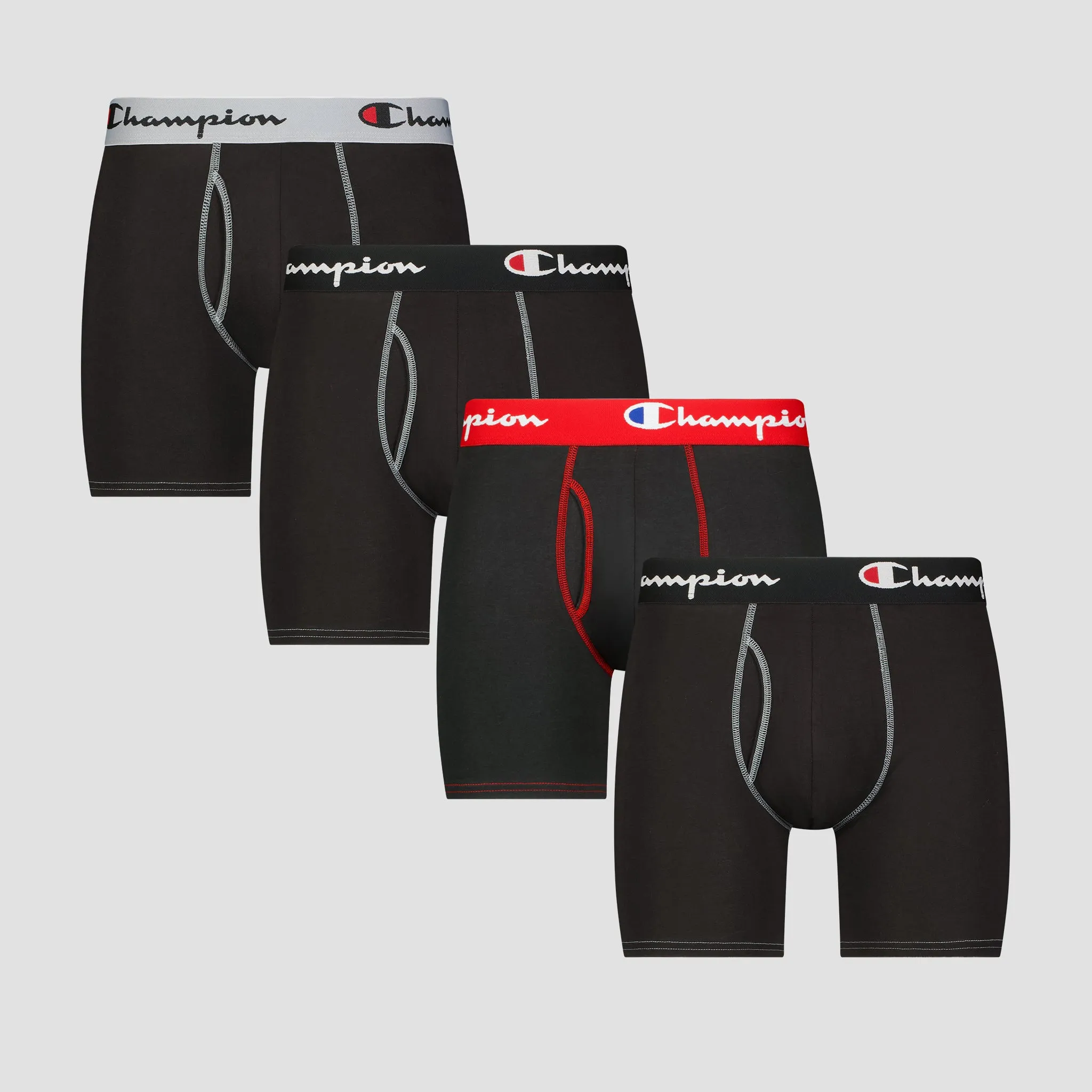 4Pk Cotton Stretch Boxer Brief sold by Champion product image thumbnail 5
