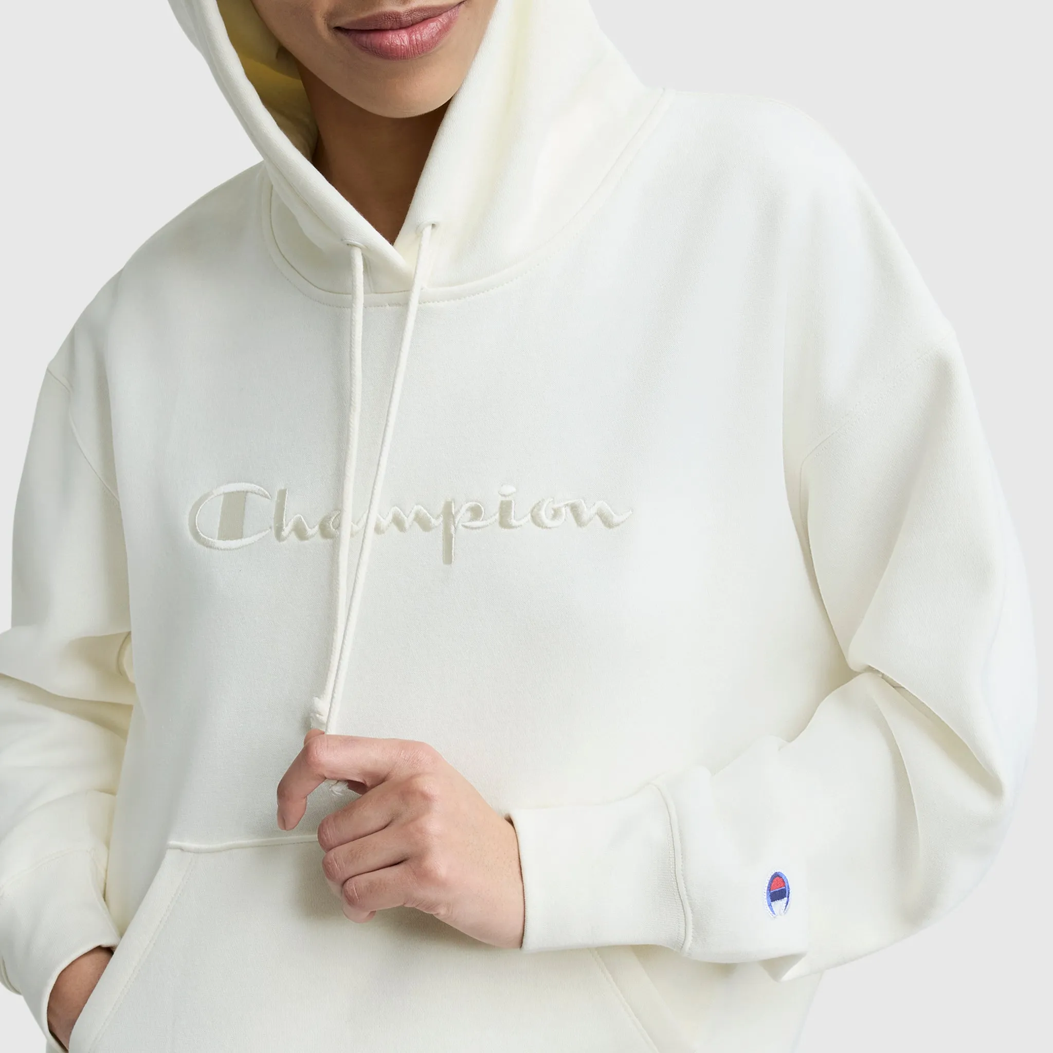 Tonal Script Freshman Powerblend Hoodie sold by Champion product image thumbnail 3