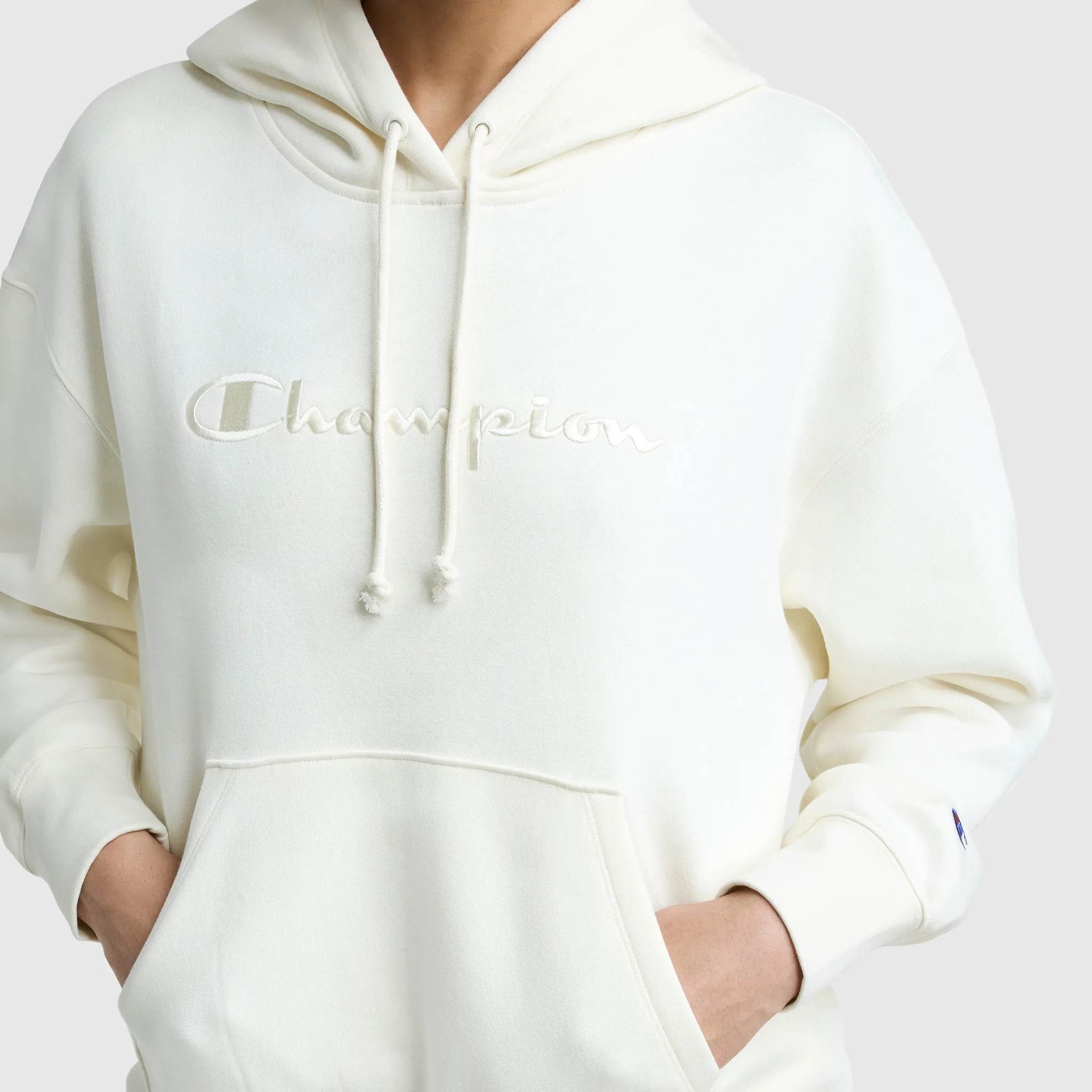 Tonal Script Freshman Powerblend Hoodie sold by Champion product image thumbnail 4