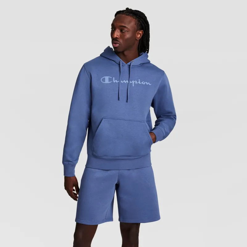 Powerblend Hoodie, Tonal Script Logo sold by Champion