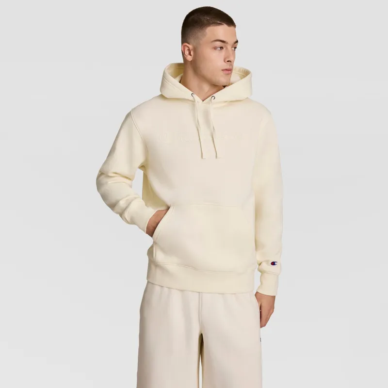 Powerblend Hoodie, Tonal Script Logo sold by Champion