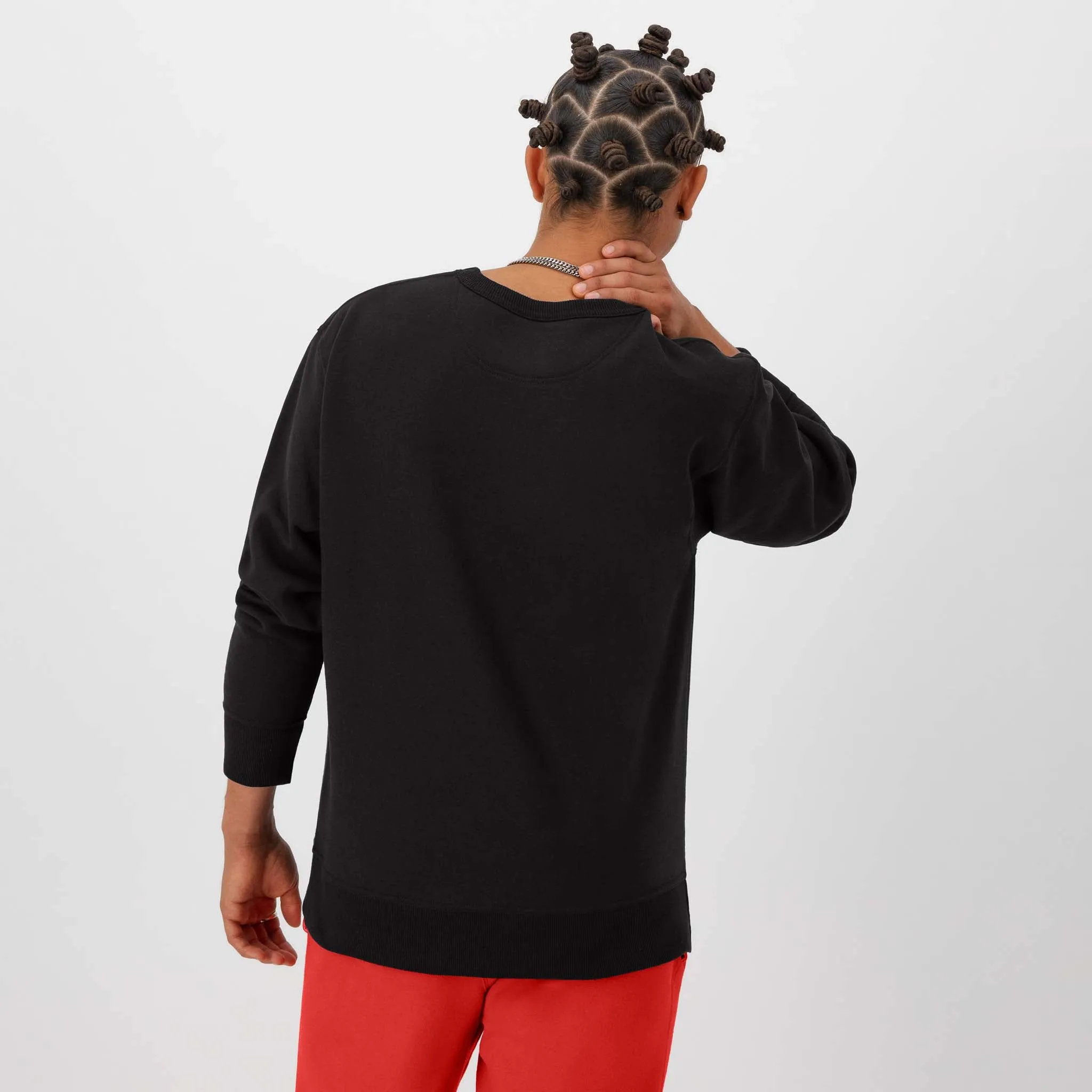 Powerblend Crewneck Sweatshirt, Left Script Logo sold by Champion product image thumbnail 3