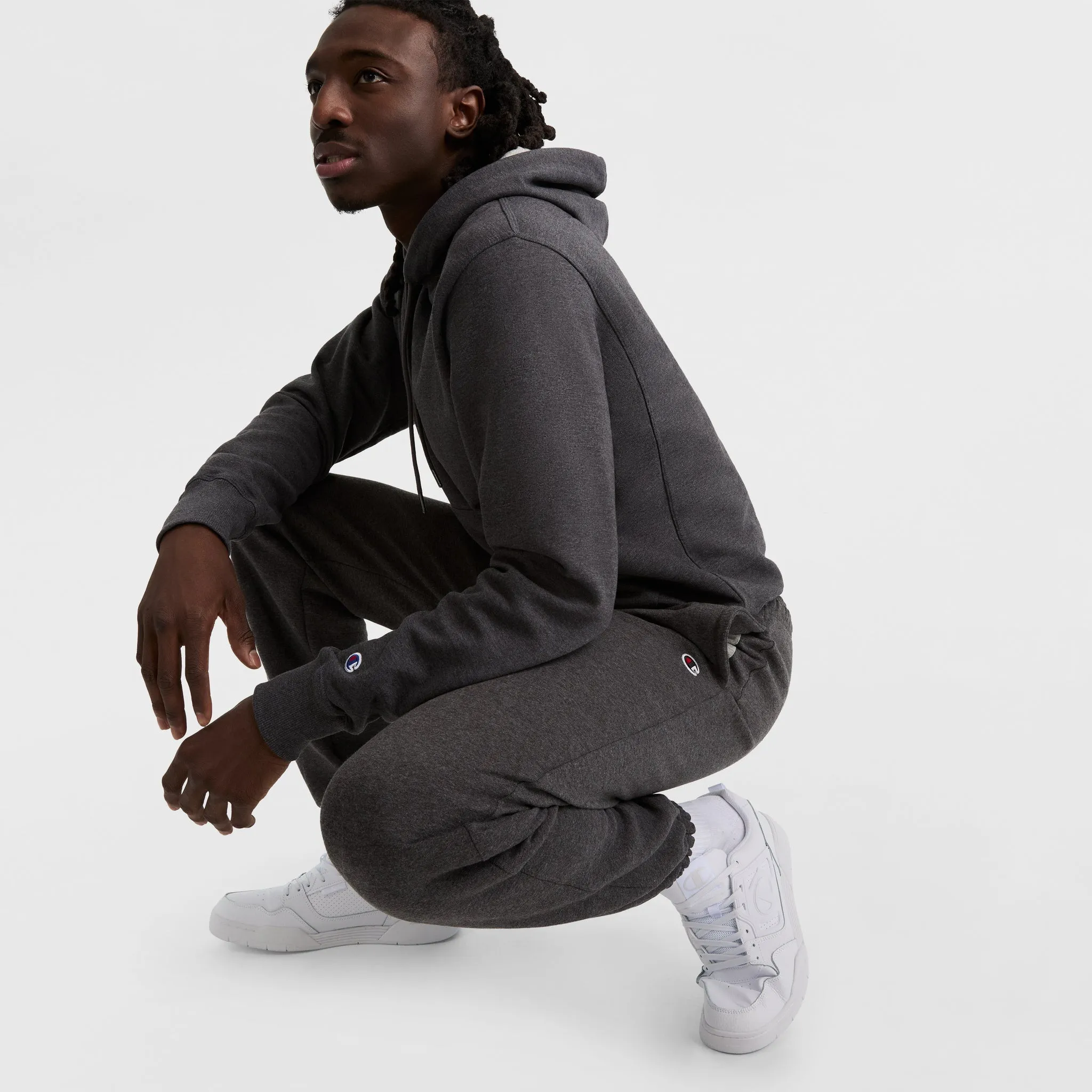 Powerblend Sweatpants, Cinched Bottom, C Logo sold by Champion product image thumbnail 5