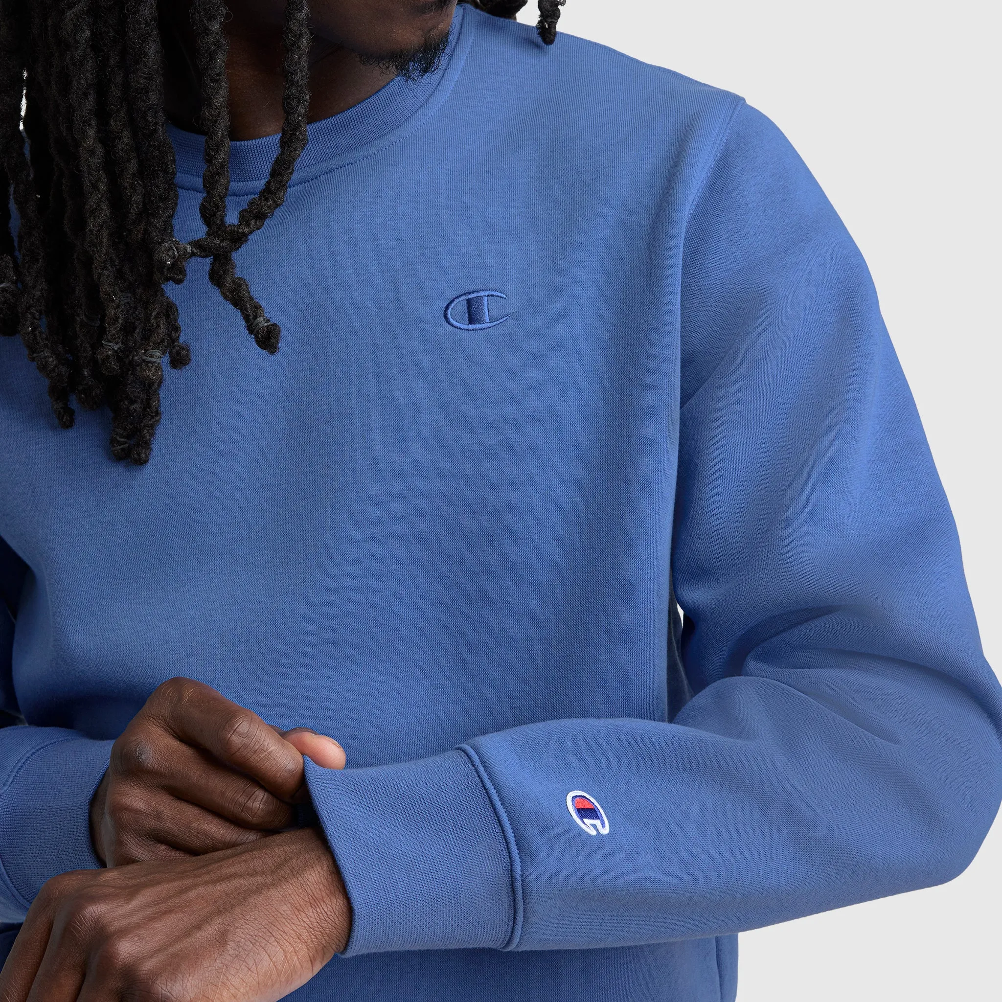 Powerblend Crewneck Sweatshirt, C Logo sold by Champion product image thumbnail 3