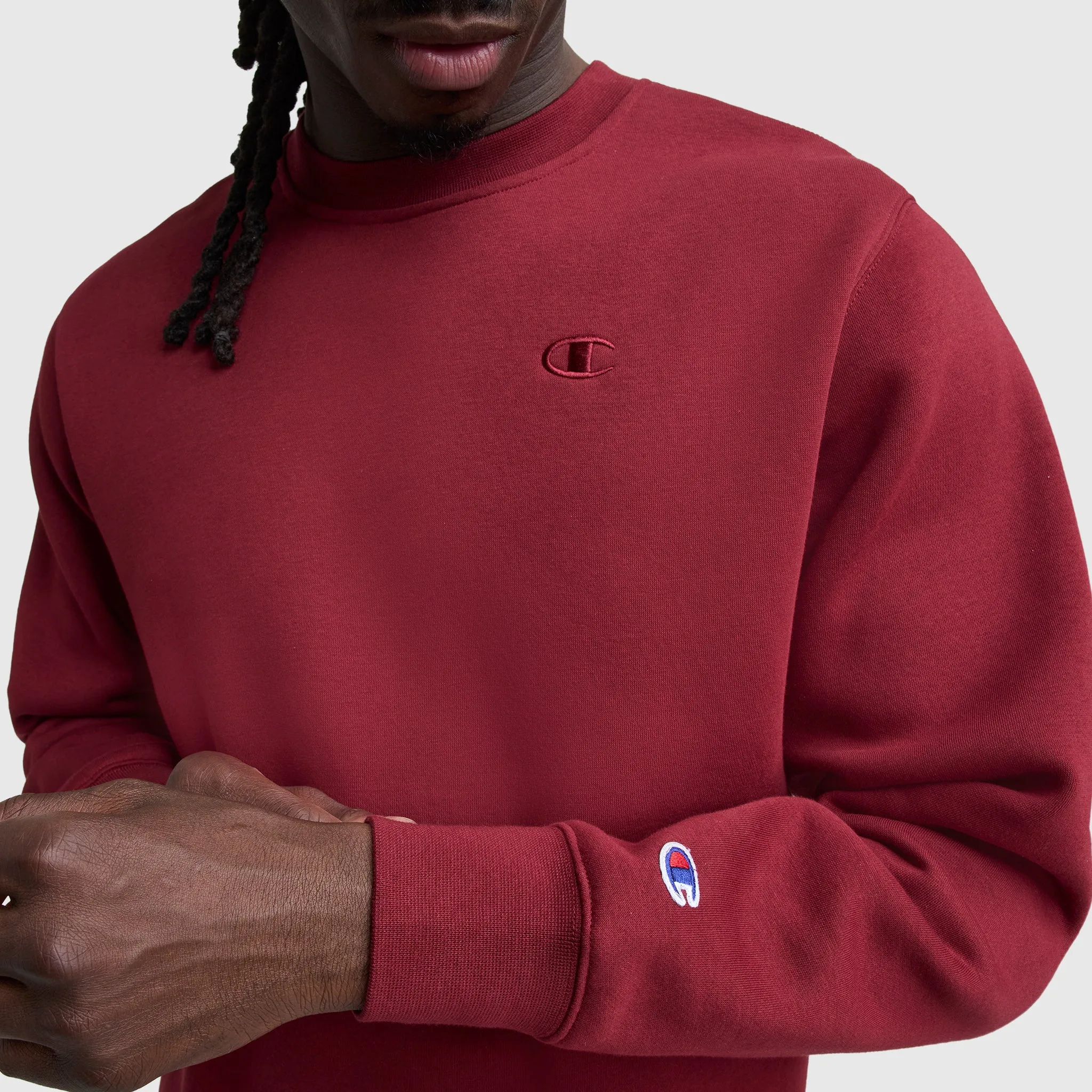 Powerblend Crewneck Sweatshirt, C Logo sold by Champion product image thumbnail 4