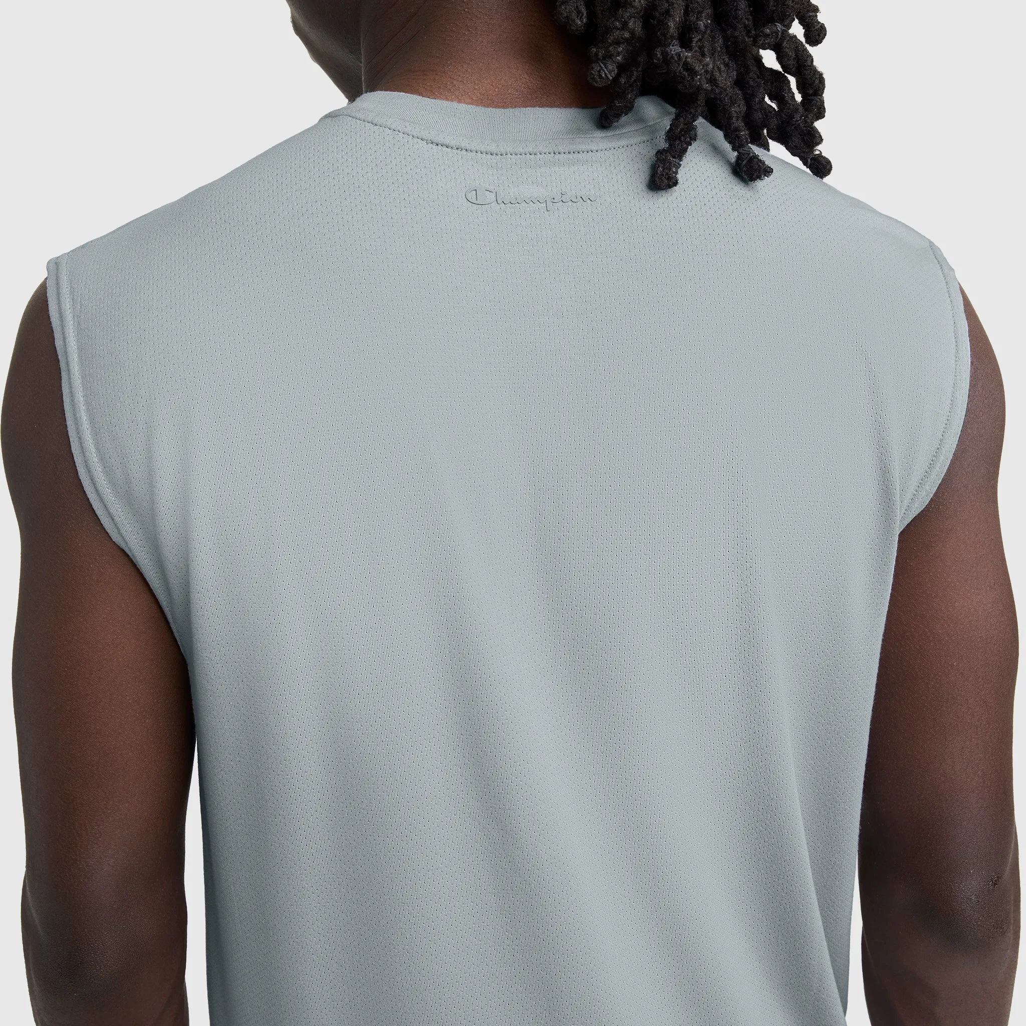 Sport Crewneck Muscle Tee, Script Logo sold by Champion product image thumbnail 4