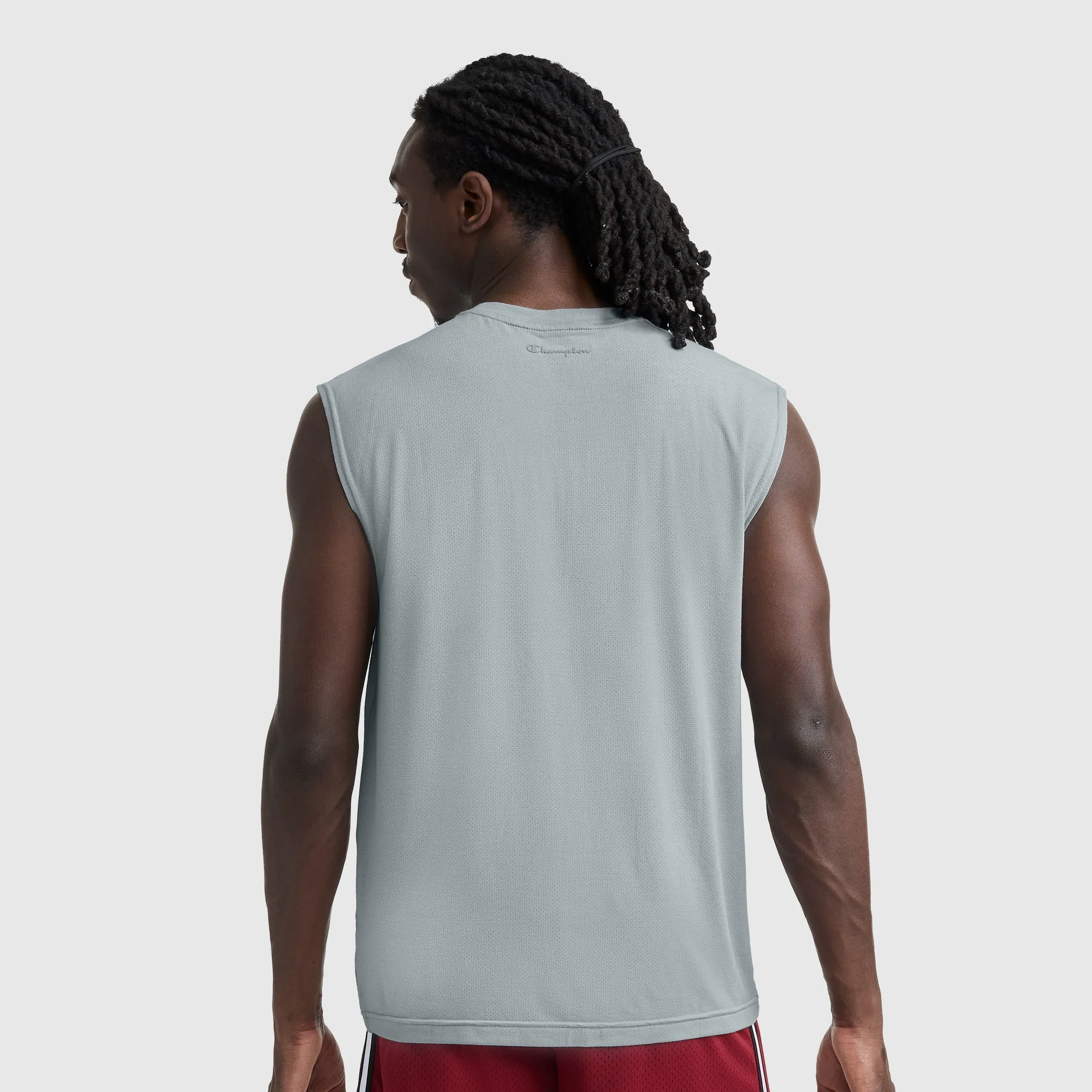 Sport Crewneck Muscle Tee, Script Logo sold by Champion product image thumbnail 2