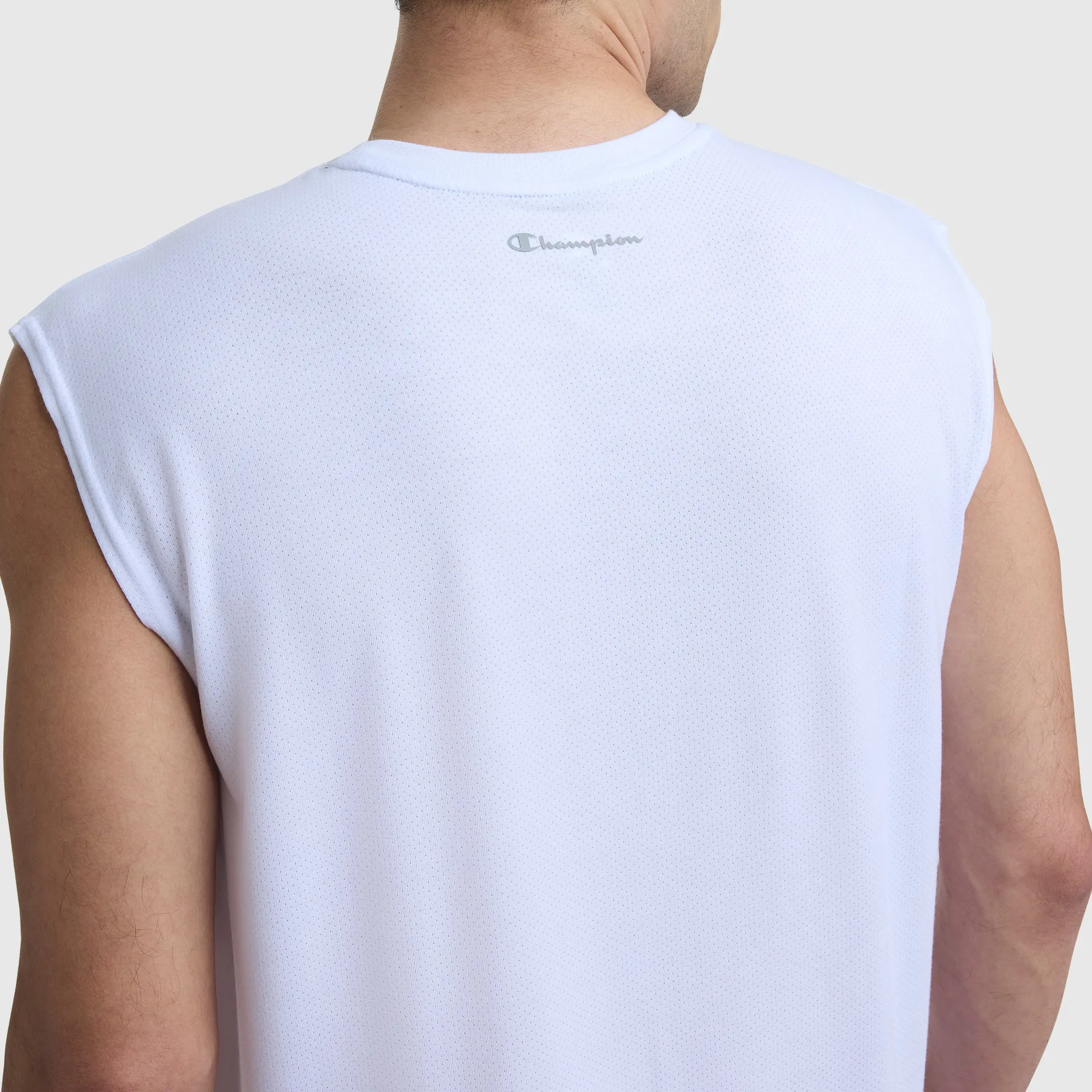 Sport Crewneck Muscle Tee, Script Logo sold by Champion product image thumbnail 3