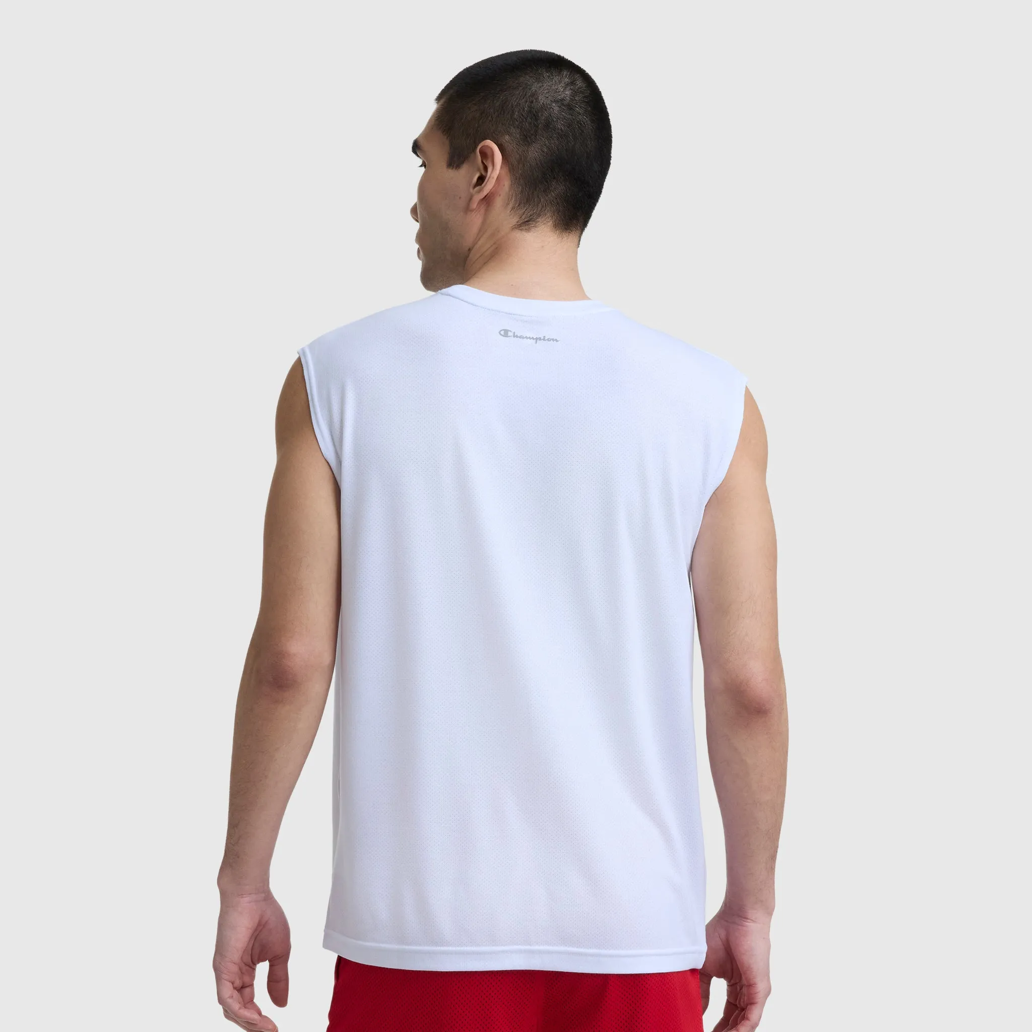 Sport Crewneck Muscle Tee, Script Logo sold by Champion product image thumbnail 2
